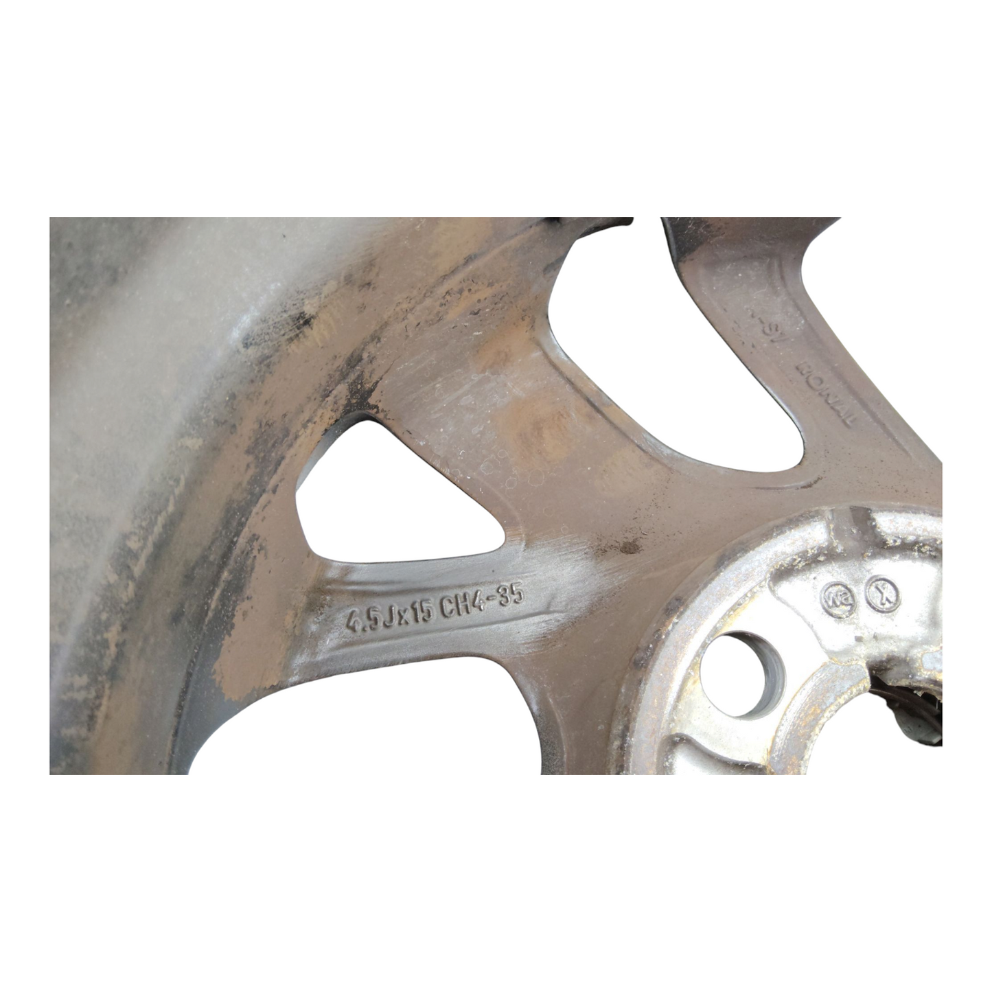 Cerchio in Lega Raggio 15 PEUGEOT 108 - 4.5JX15 ET35 4 Fori -