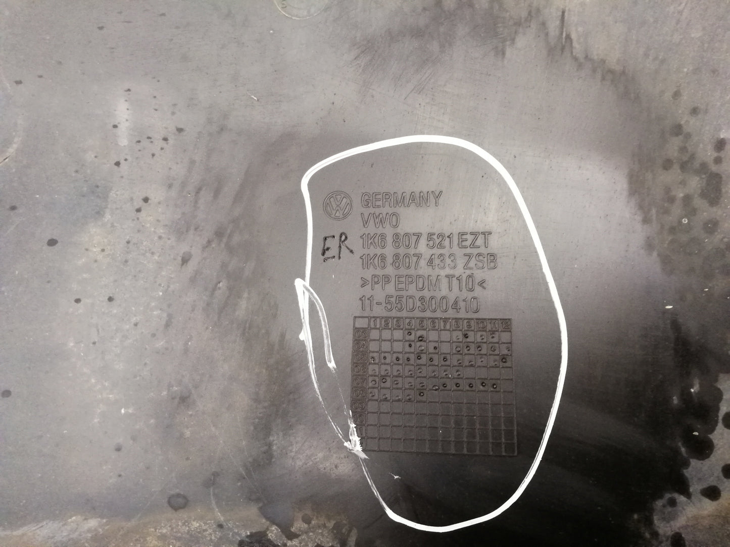 Paraurti Posteriore VOLKSWAGEN GOLF 5 Serie 3-5 Porte