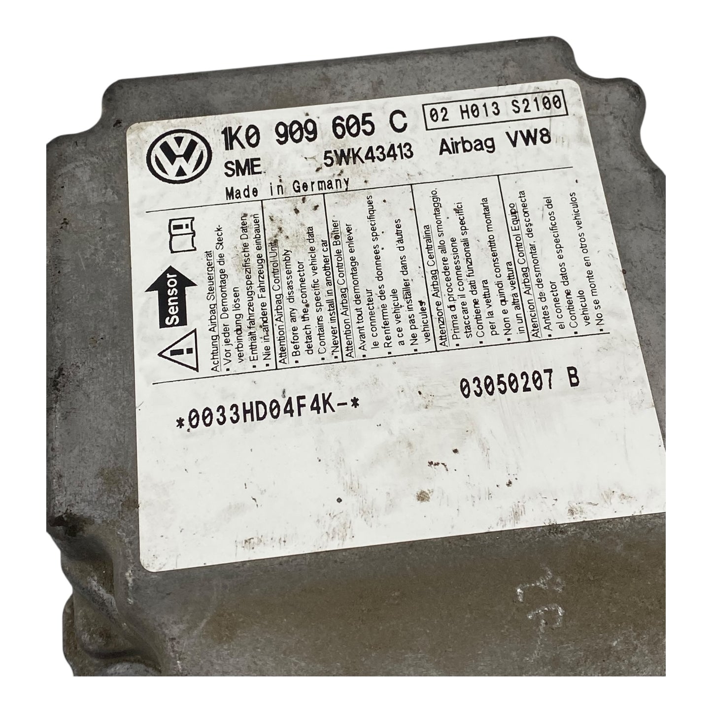 Centralina Airbag VOLKSWAGEN GOLF 5 Serie Diesel Benzina