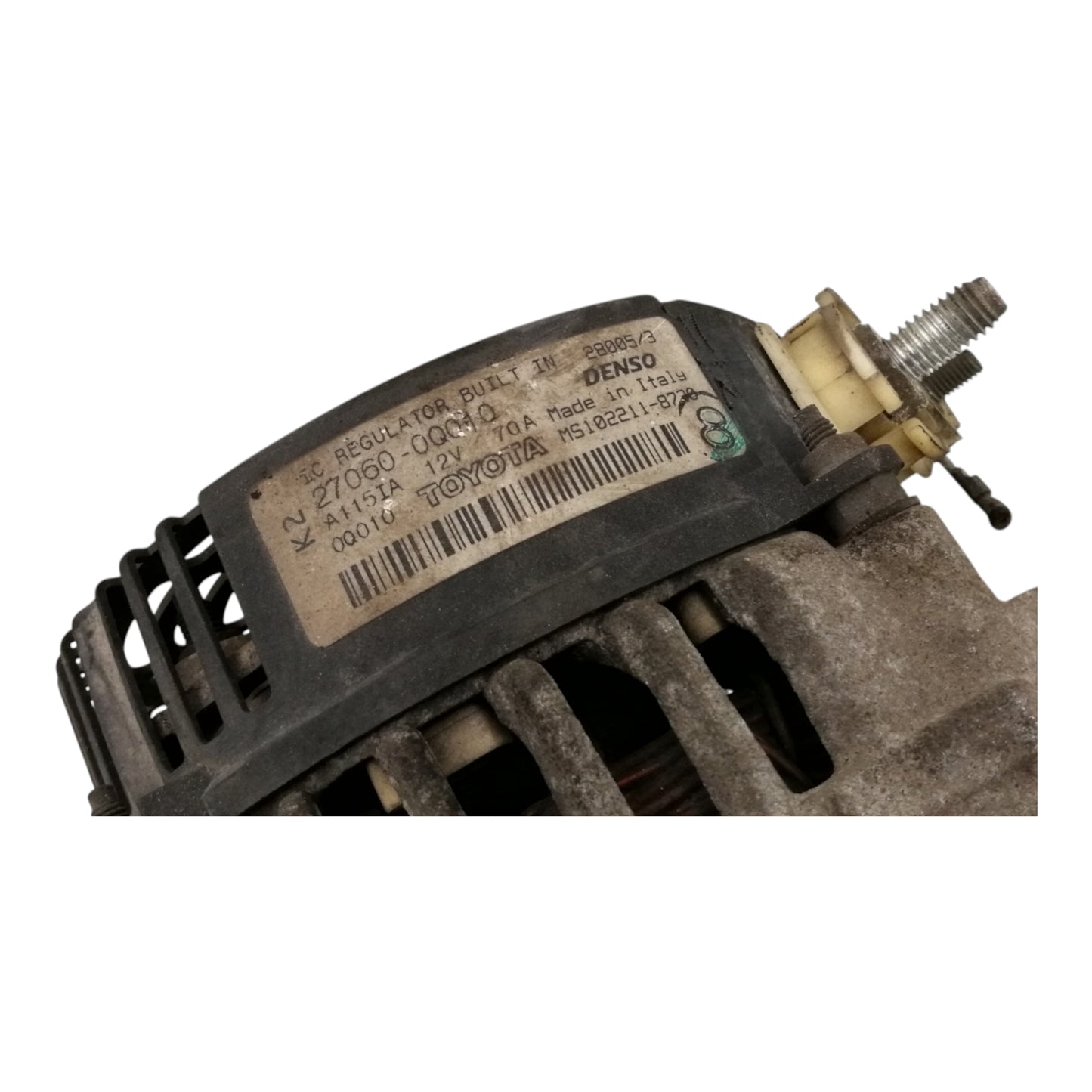 Alternatore CITROEN C1 1 Serie/PEUGEOT 107 1.0 Benzina MOTORE 1KR