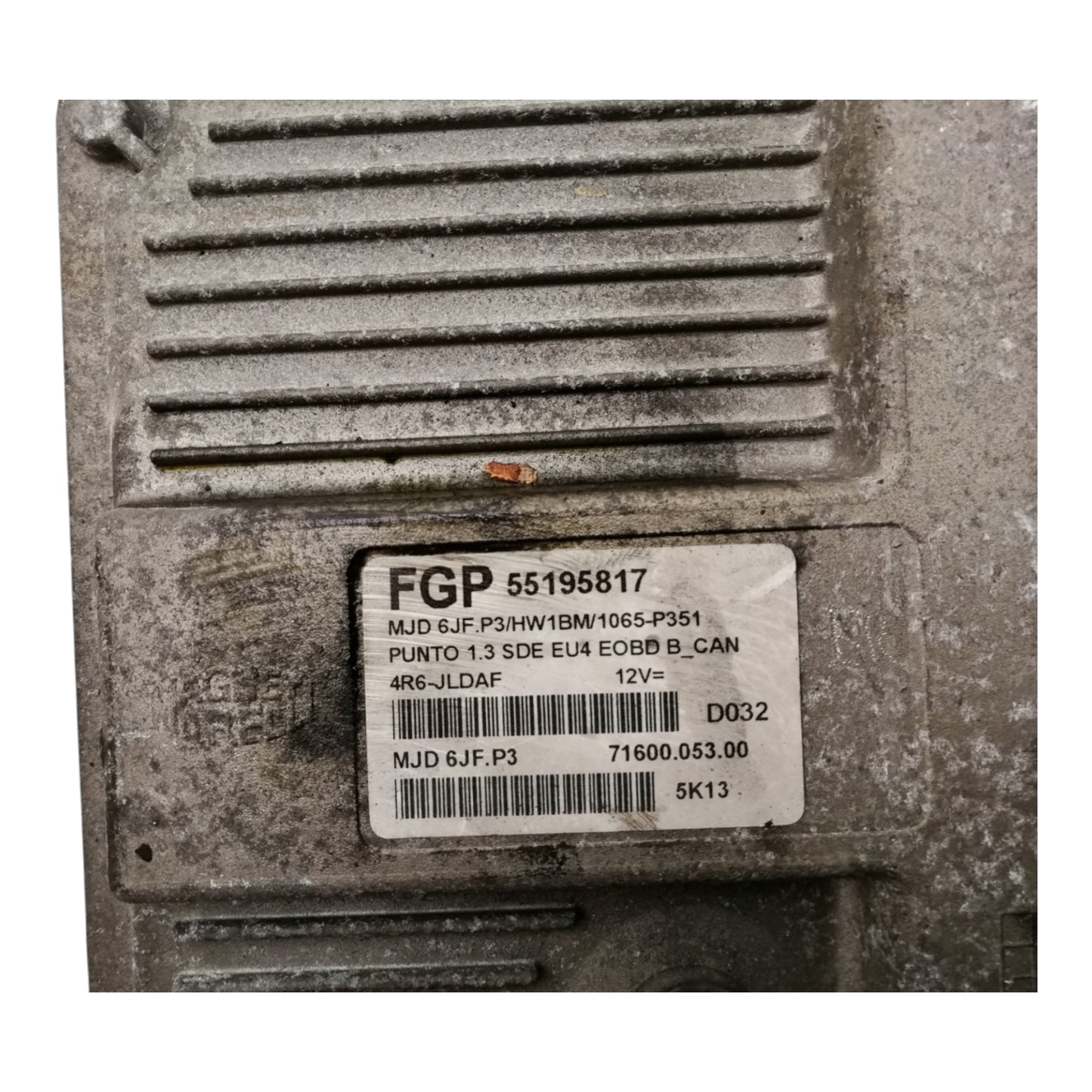 Centralina Iniezione FIAT PUNTO 2 Serie 1.3 Diesel