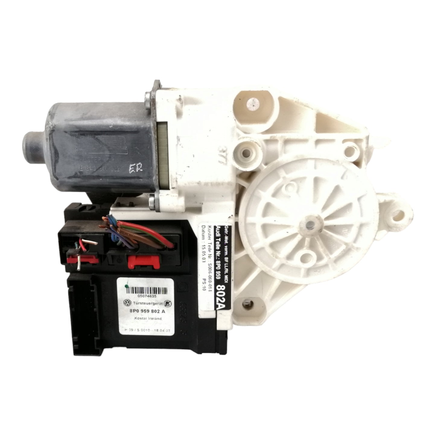 Motorino Alzacristallo Porta Anteriore Destro AUDI A3 8P1