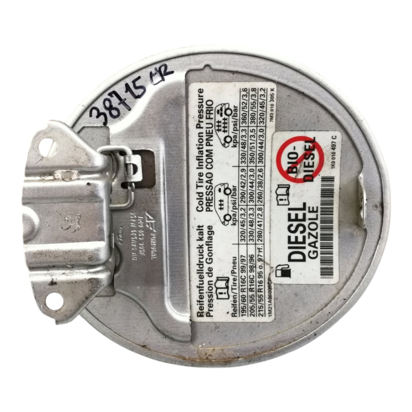 Sportello Carburante Posteriore VOLKSWAGEN SHARAN 1 2 3 Serie