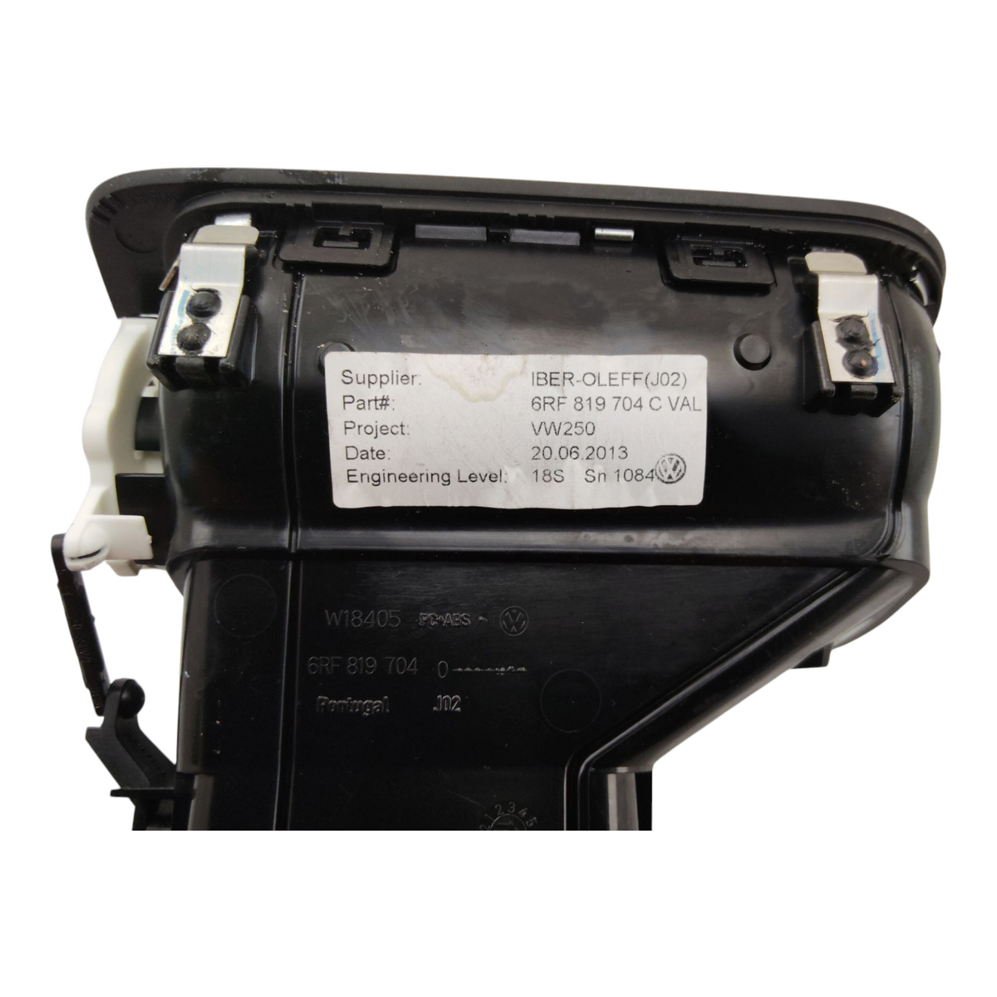 Bocchetta Aria Cruscotto Anteriore Destro VOLKSWAGEN POLO 6 Serie