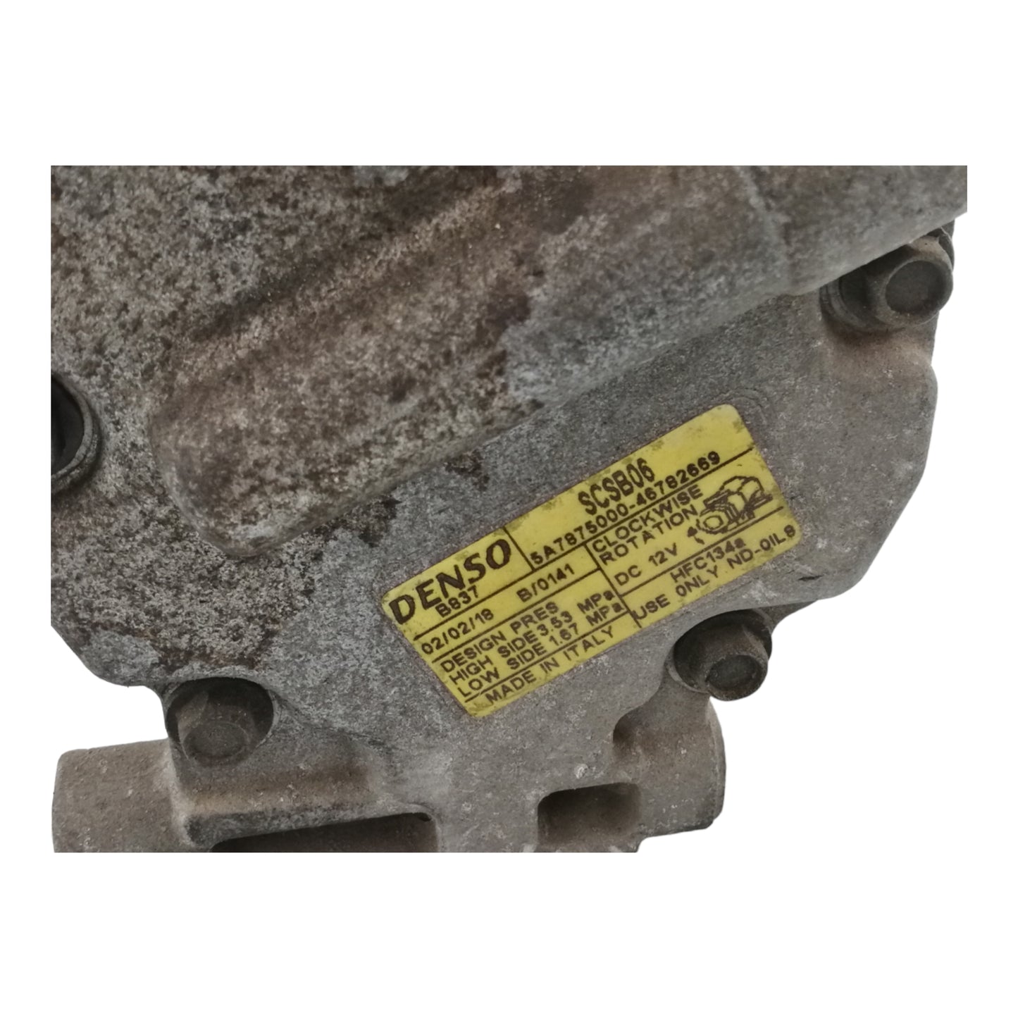 Compressore Aria Condizionata Ac FIAT PUNTO 2 / PANDA 2 3 - BENZINA -