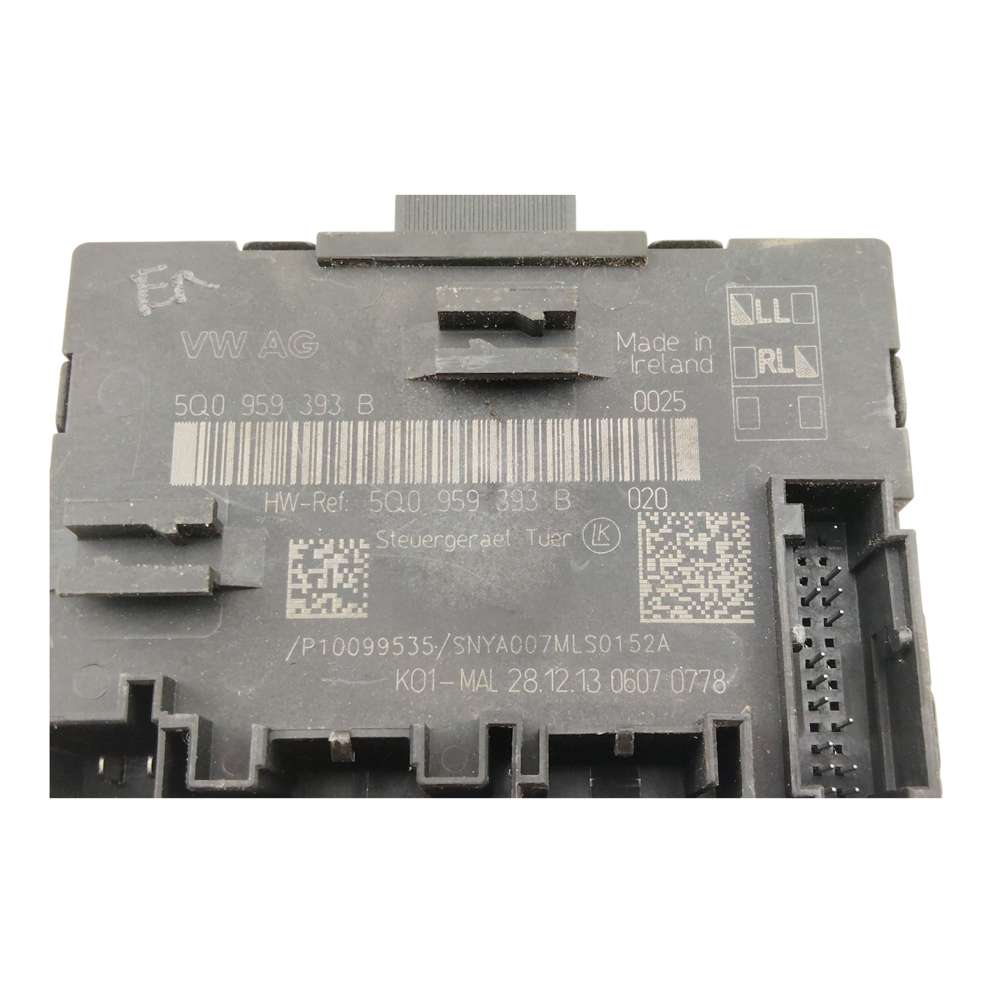 Centralina Alzacristallo Porta Anteriore Sinistro VOLKSWAGEN GOLF 7 Serie