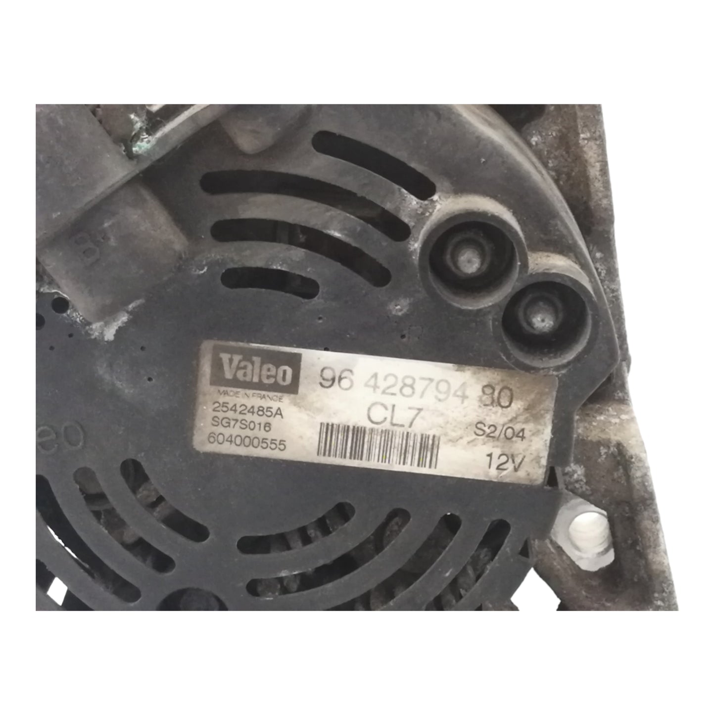 Alternatore CITROEN C2 1.6 BENZINA 9642879480