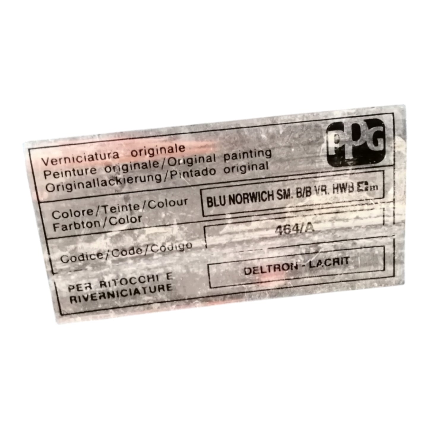 Portello Portellone Posteriore LANCIA Y YPSILON Berlina 3 Porte