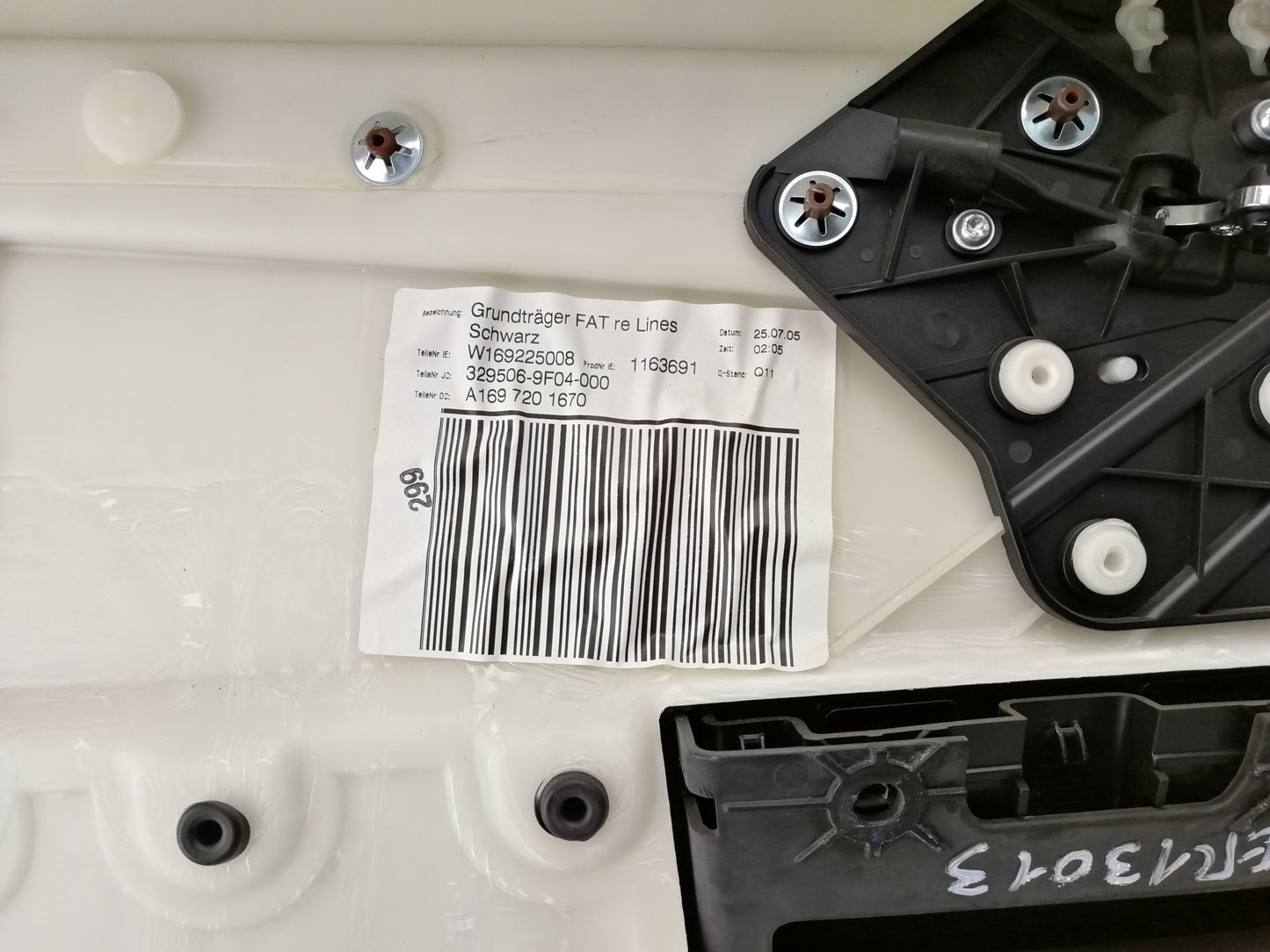Pannello Rivestimento Porta Anteriore Destro MERCEDES CLASSE A W169 5 Porte