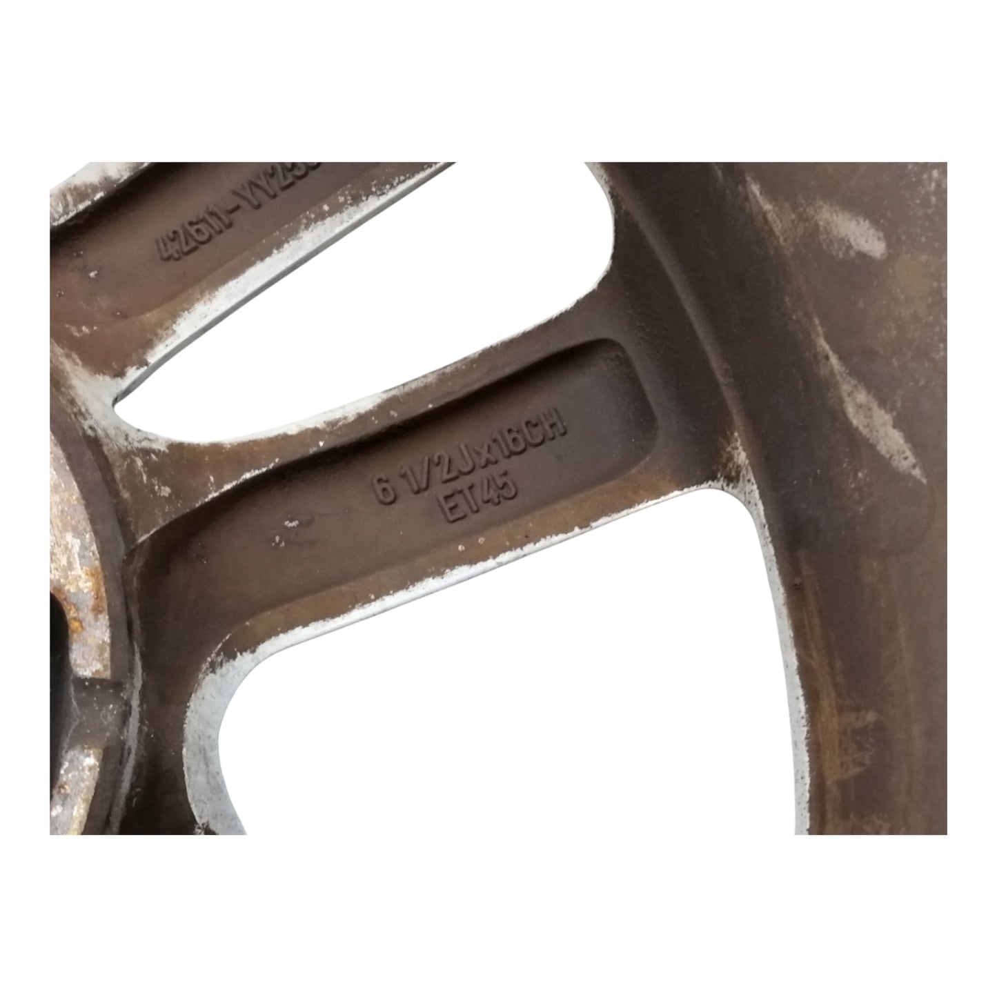 Cerchio in Lega Raggio 16 TOYOTA AURIS 1 Serie - 6.5JX16H2 ET45 5 Fori -