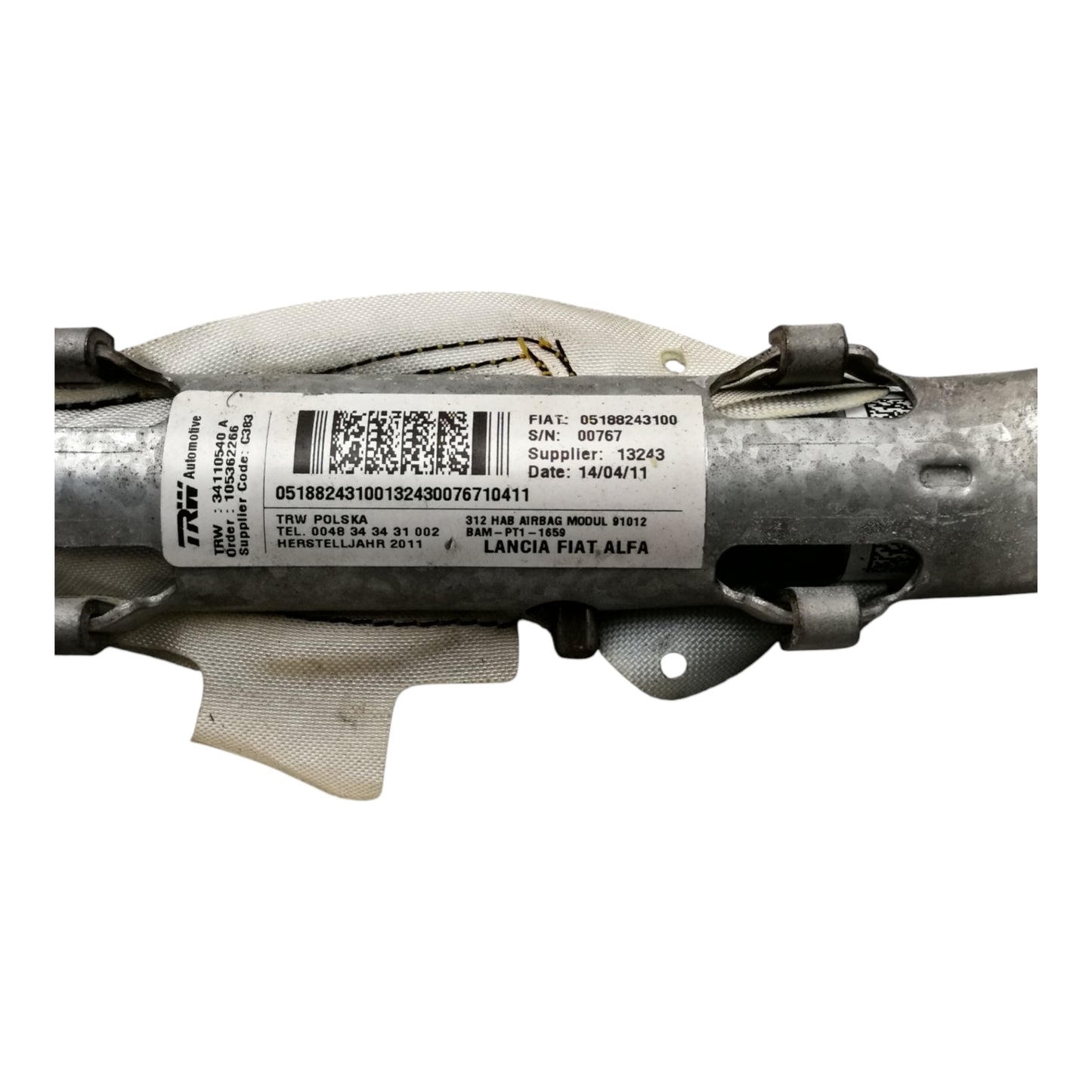 Airbag Tendina Destro FIAT 500 2 Serie/500 C