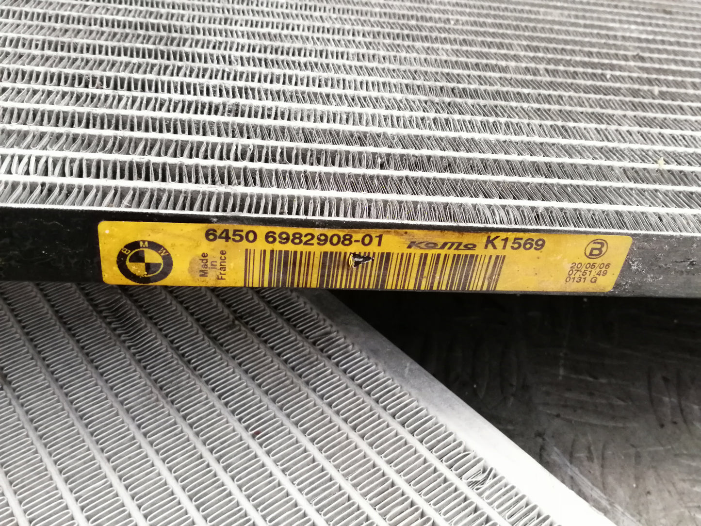 Condensatore Aria Condizionata Ac BMW SERIE 5 E61 E60 Diesel