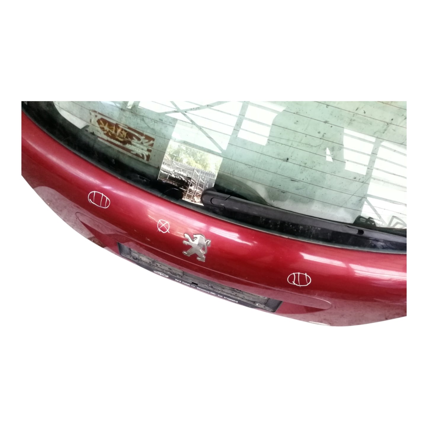 Portello Portellone Posteriore PEUGEOT 207 3-5 Porte