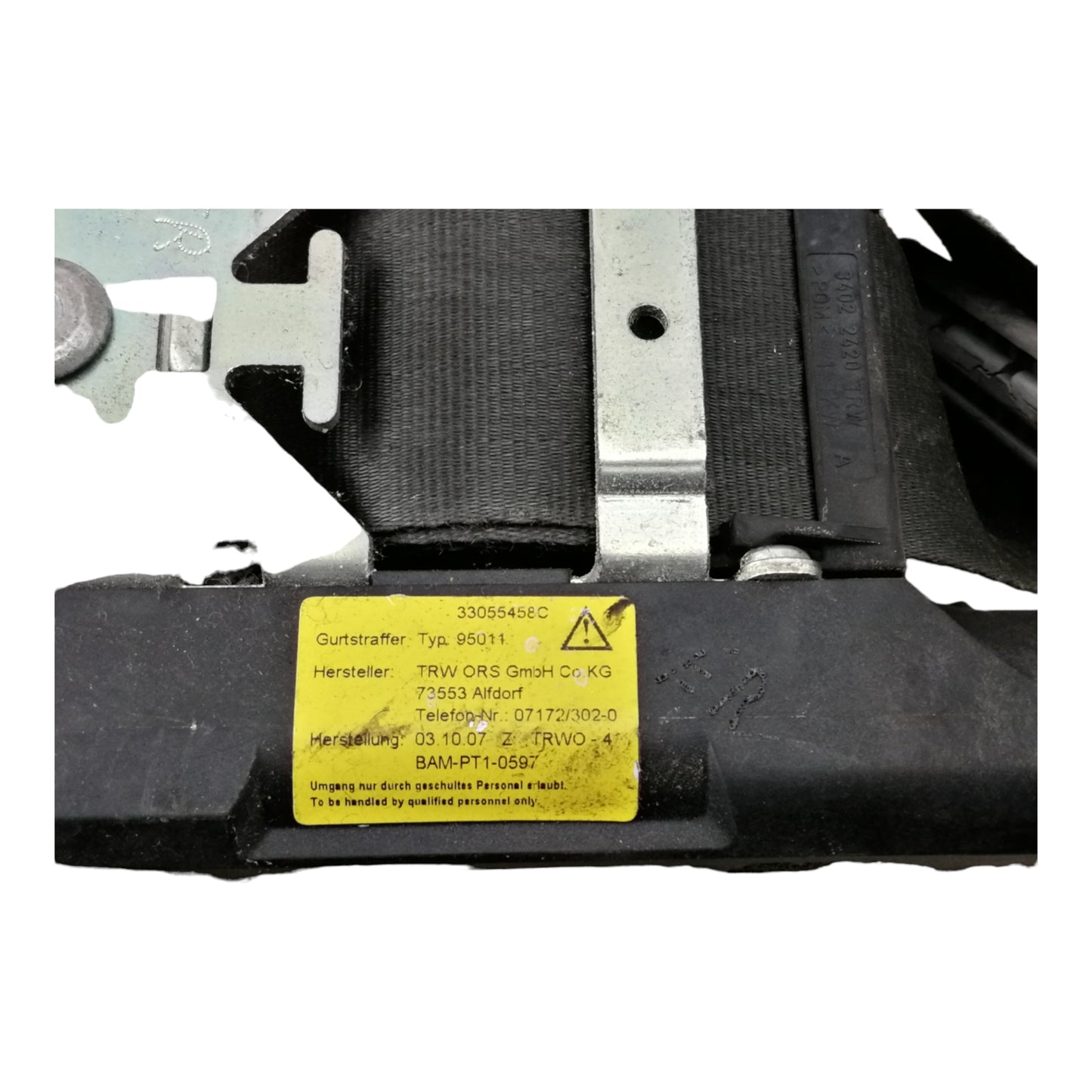 Cintura Di Sicurezza Sedile Anteriore Sinistro RENAULT CLIO 3 Serie 5 Porte