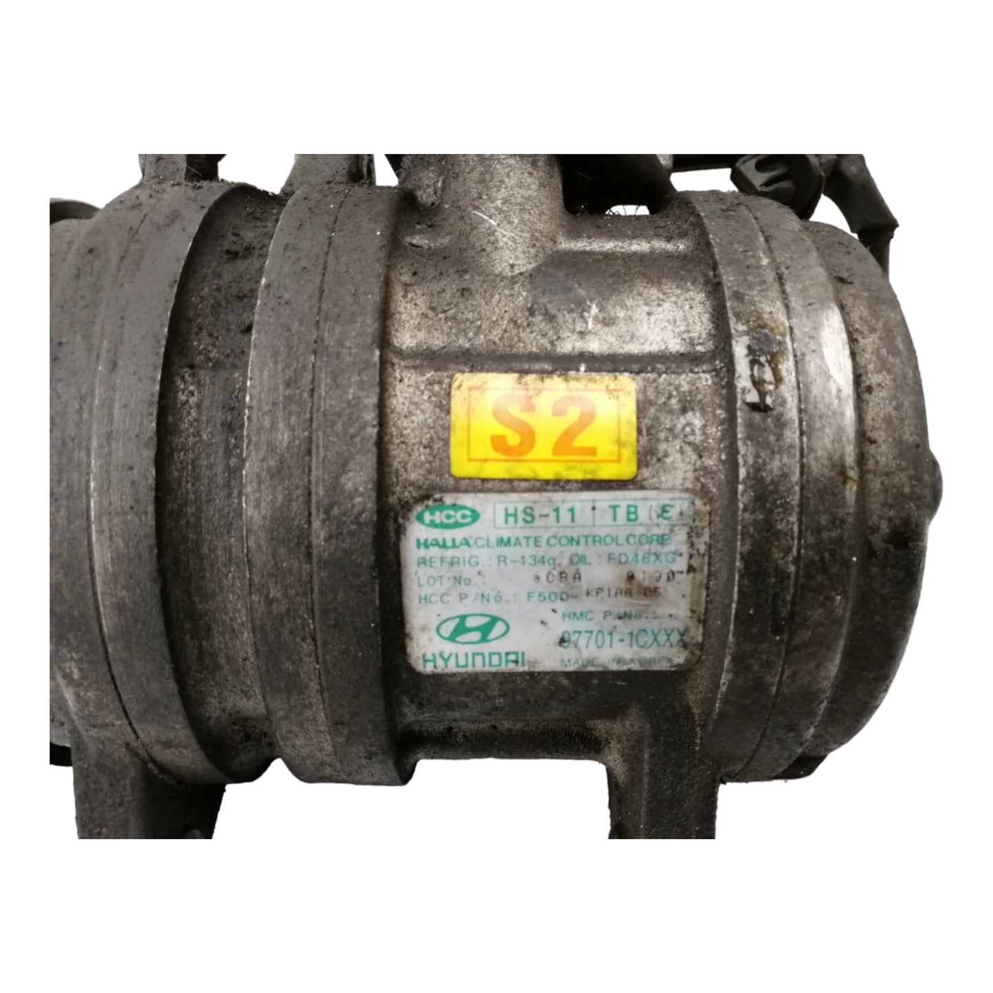 Compressore Aria Condizionata Ac HYUNDAI GETZ 1 2 Serie 1.1 Benzina