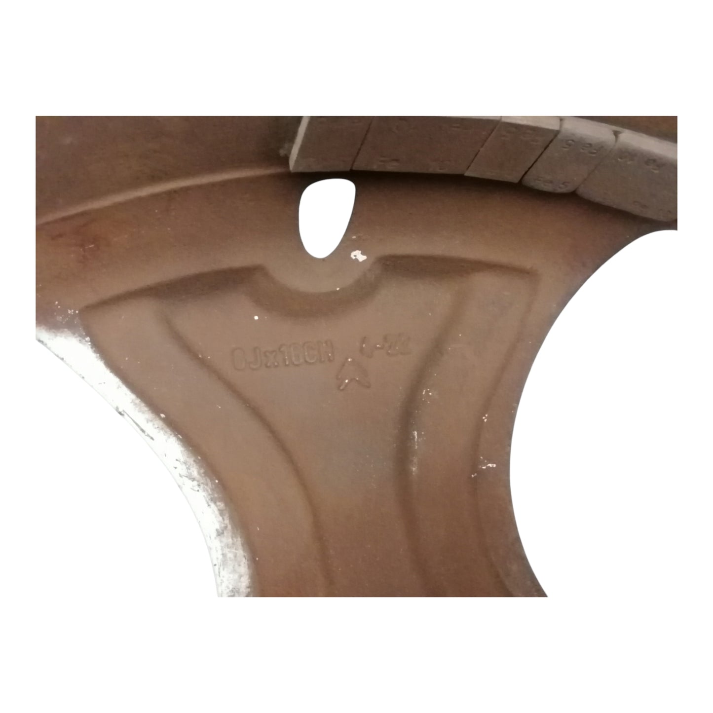 Cerchio in Lega Raggio 16 CITROEN C3 2 Serie/DS3 6JX16H2 ET22 4 FORI