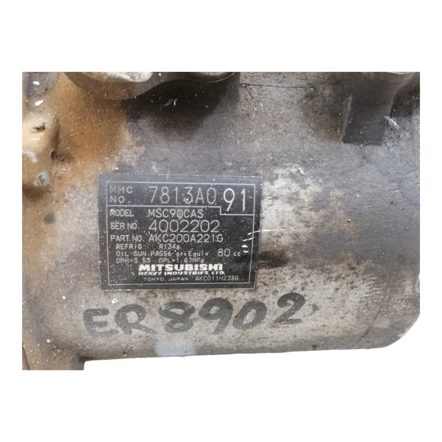 Compressore Aria Condizionata Ac PEUGEOT 4007 2.2 HDi Motore 4HN