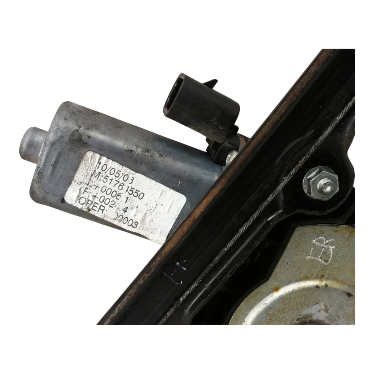 Alzacristallo Alzavetro Anteriore Sinistro FIAT PUNTO 2 Serie