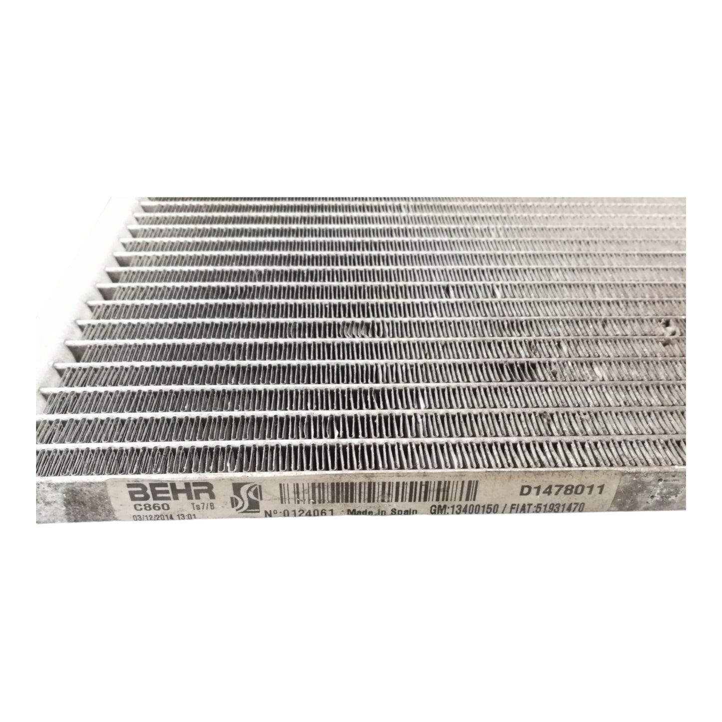 Condensatore Aria Condizionata Ac OPEL CORSA E Berlina 1.4 Benzina