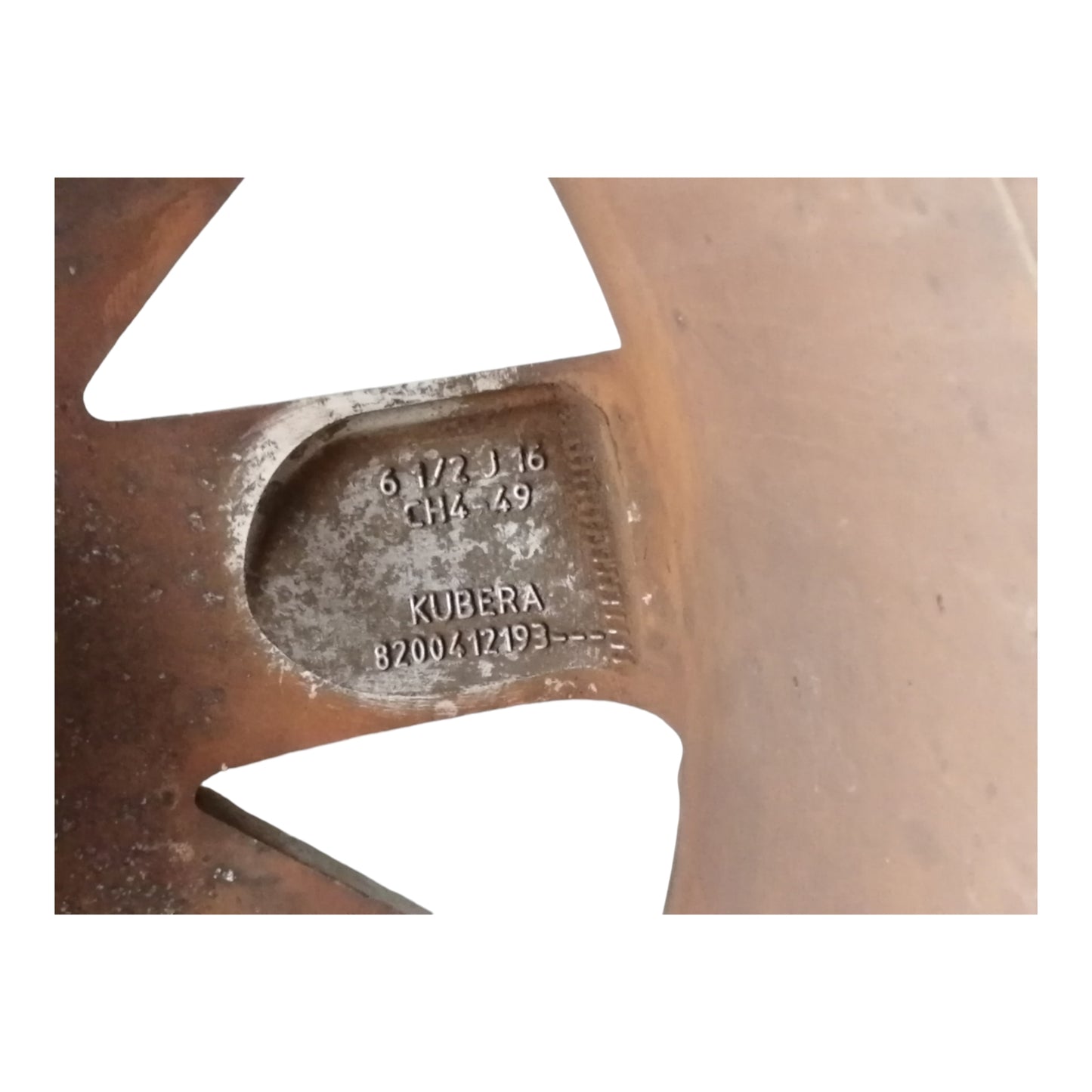 Cerchio in lega Raggio 16 RENAULT SCENIC 2 Serie 61X2J16CH4 ET 49 4 Fori