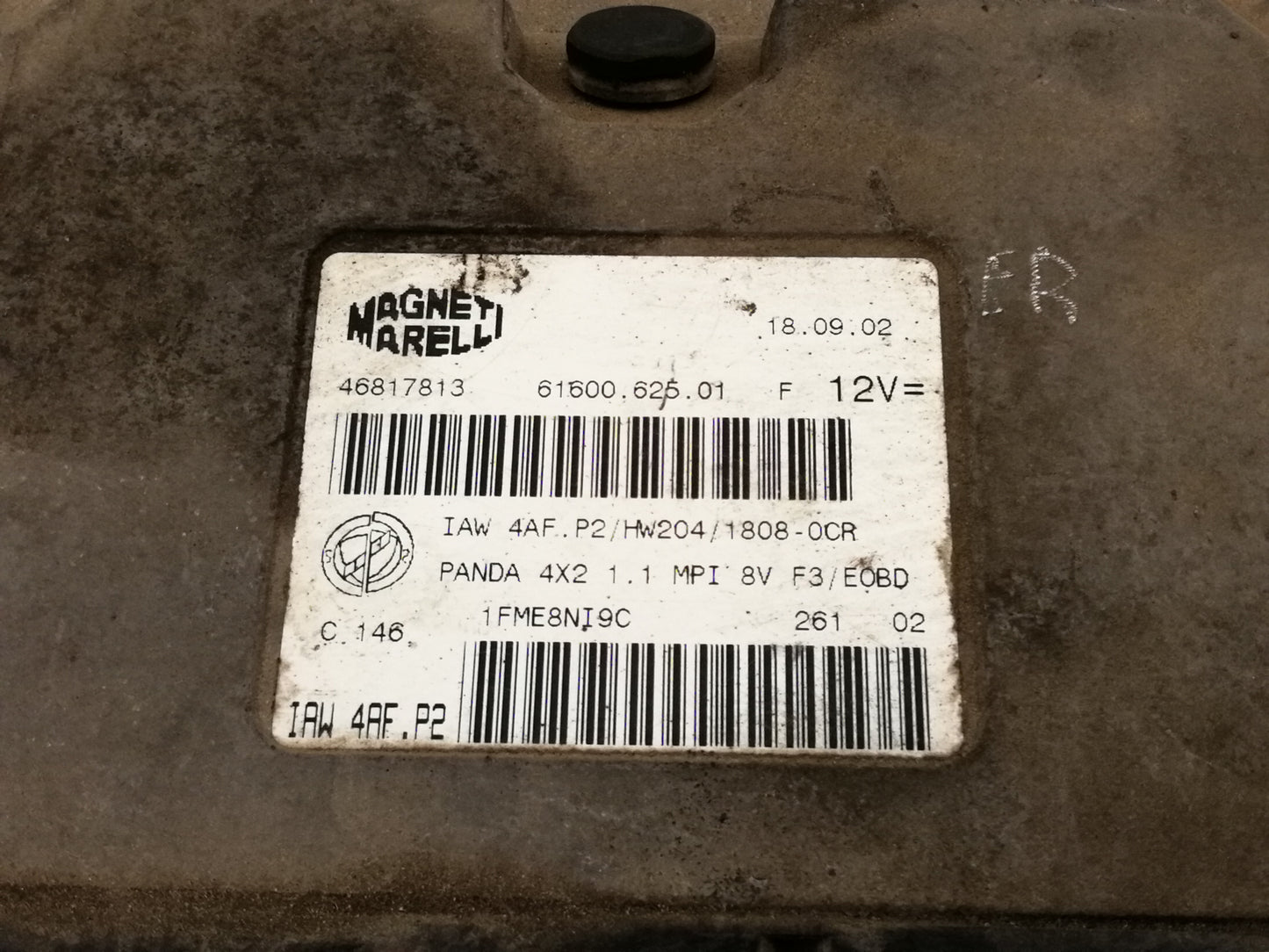 Centralina Iniezione FIAT PANDA 1 Serie 1.1 Benzina