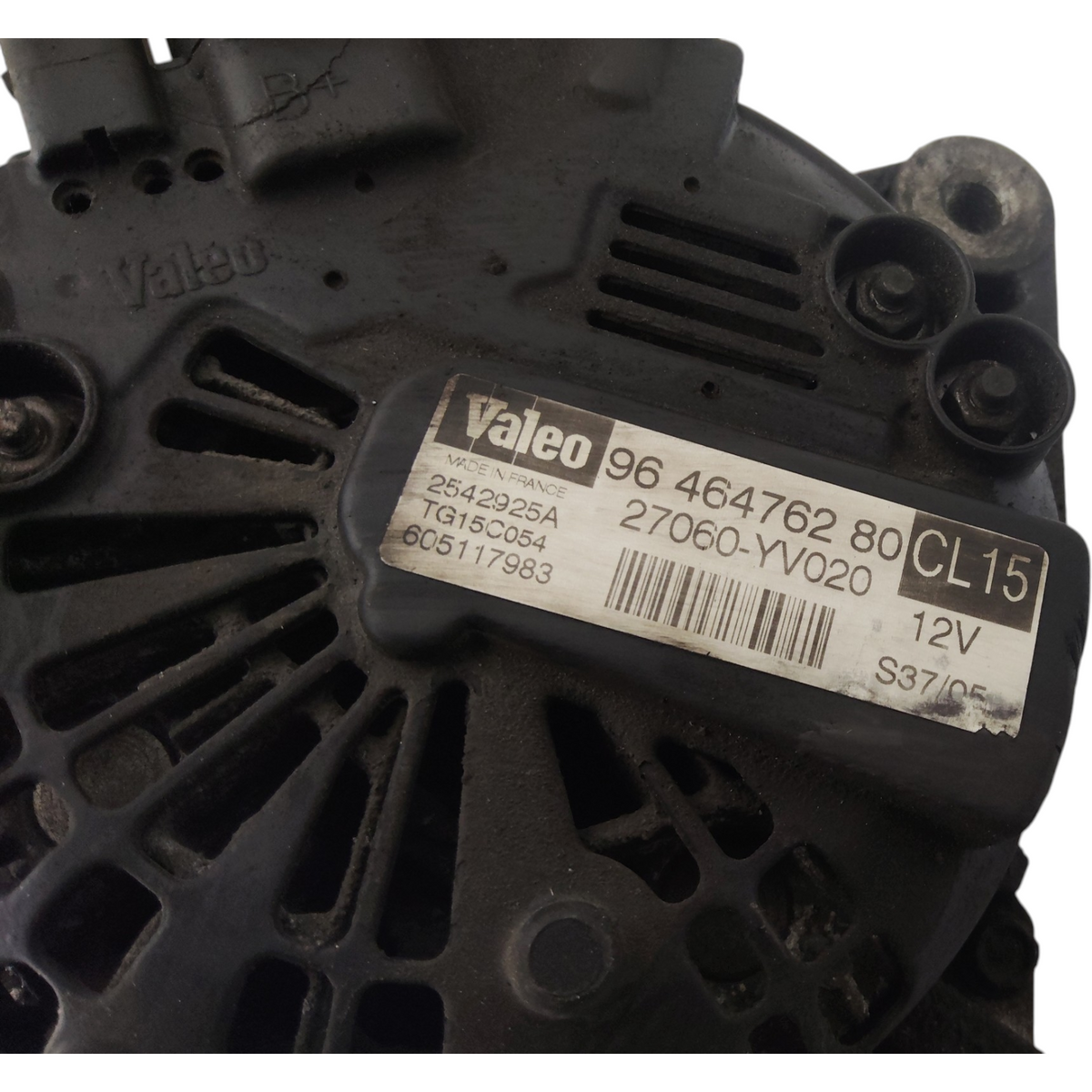 Alternatore PEUGEOT 1007/206/207/5008 1 Serie/BOXER 2 Serie Diesel