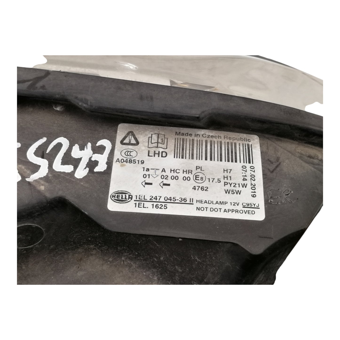 Faro Proiettore Anteriore Destro FORD FIESTA 6 Serie Berlina 3-5 Porte