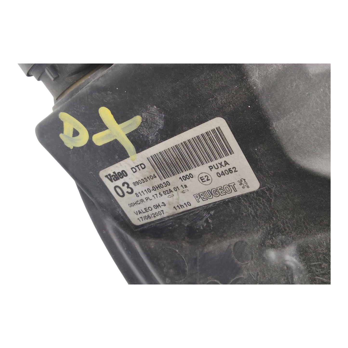 Faro Proiettore Anteriore Destro PEUGEOT 107 3-5 Porte