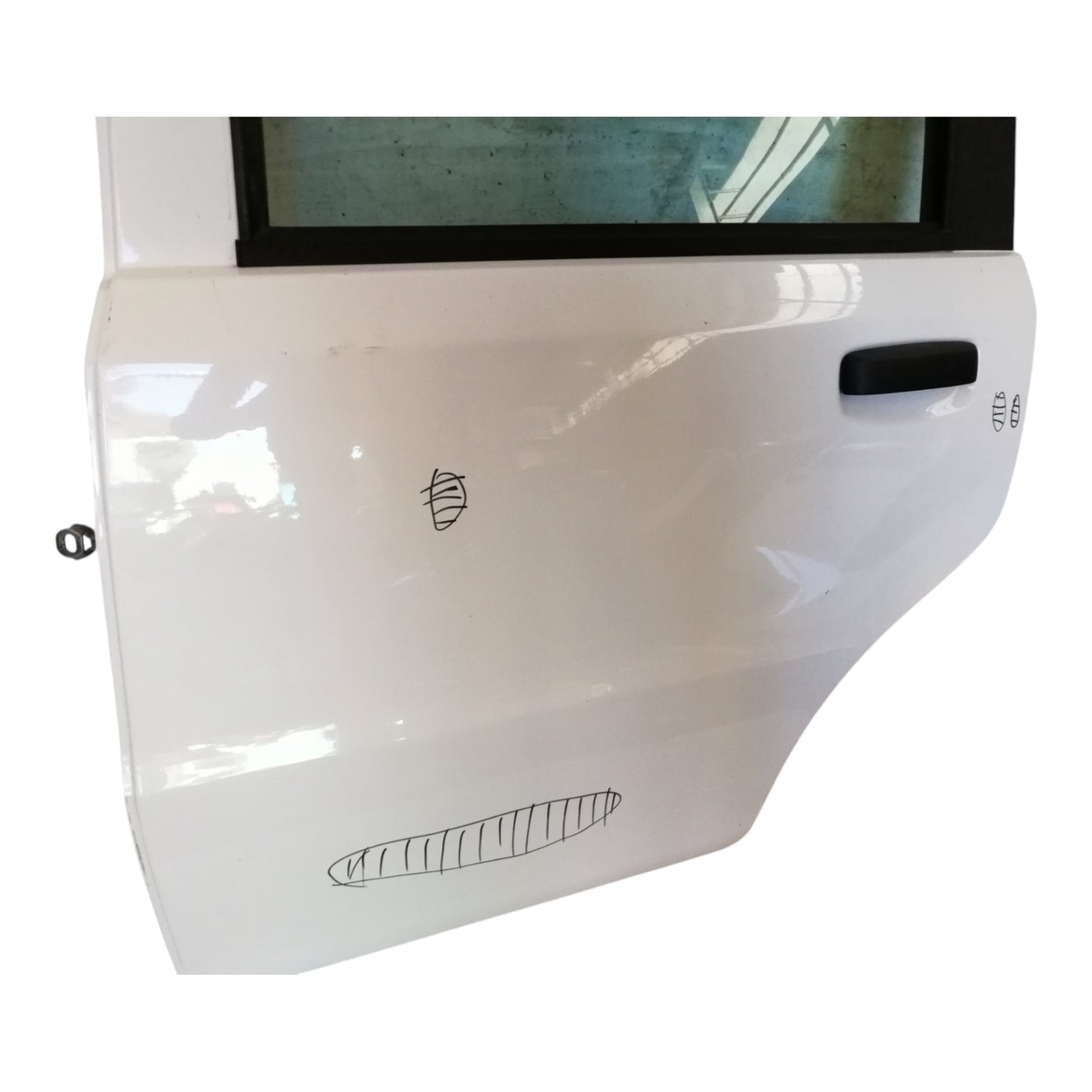 Porta Portiera Posteriore Sinistro FIAT PANDA 2 Serie