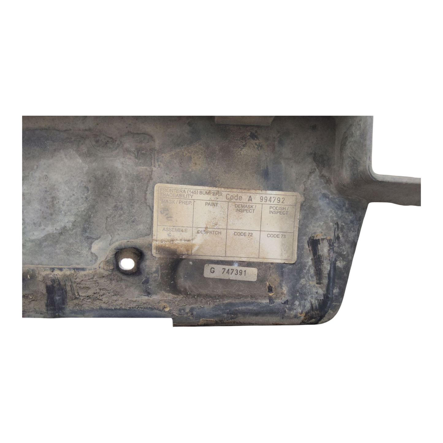 Paraurti Centrale Posteriore OPEL FRONTERA B 3-5 Porte