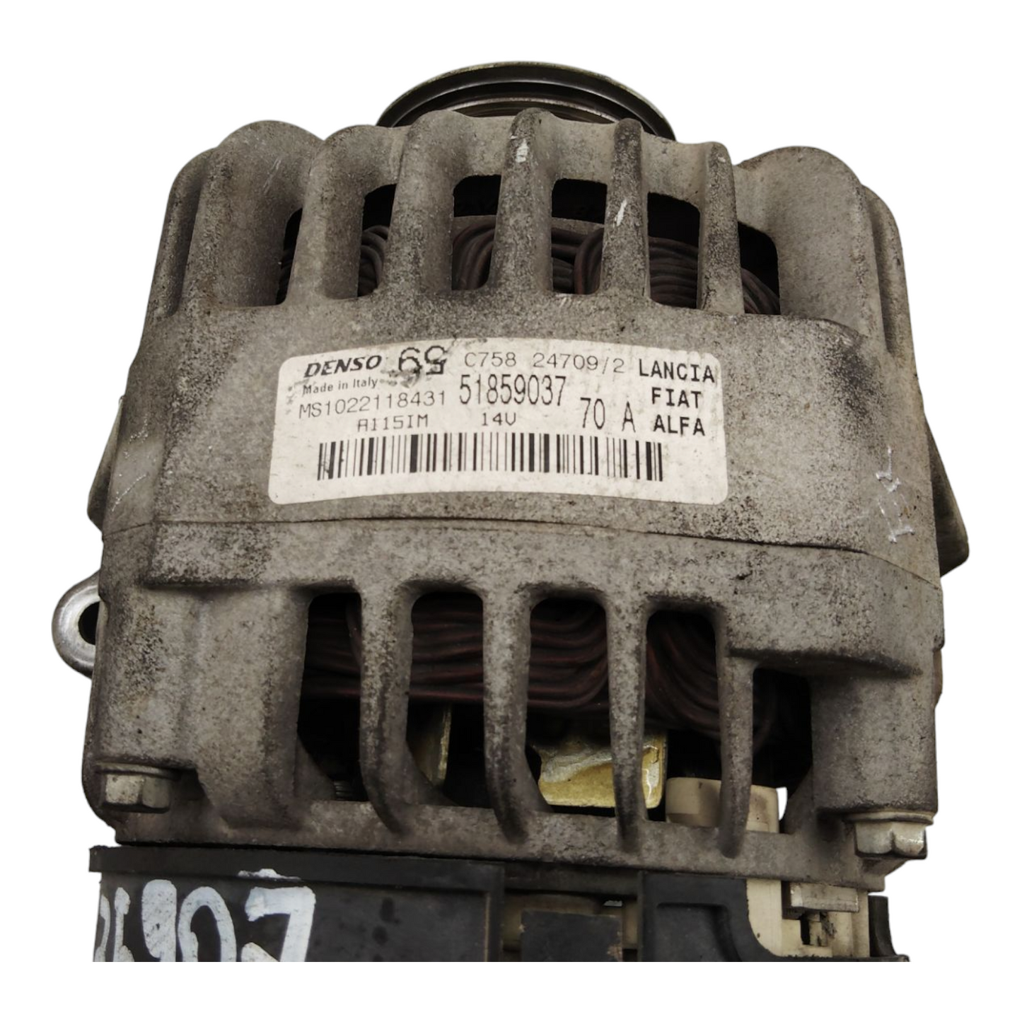 Alternatore FIAT PANDA 2 Serie/PUNTO 2 Serie/600/SEICENTO Benzina