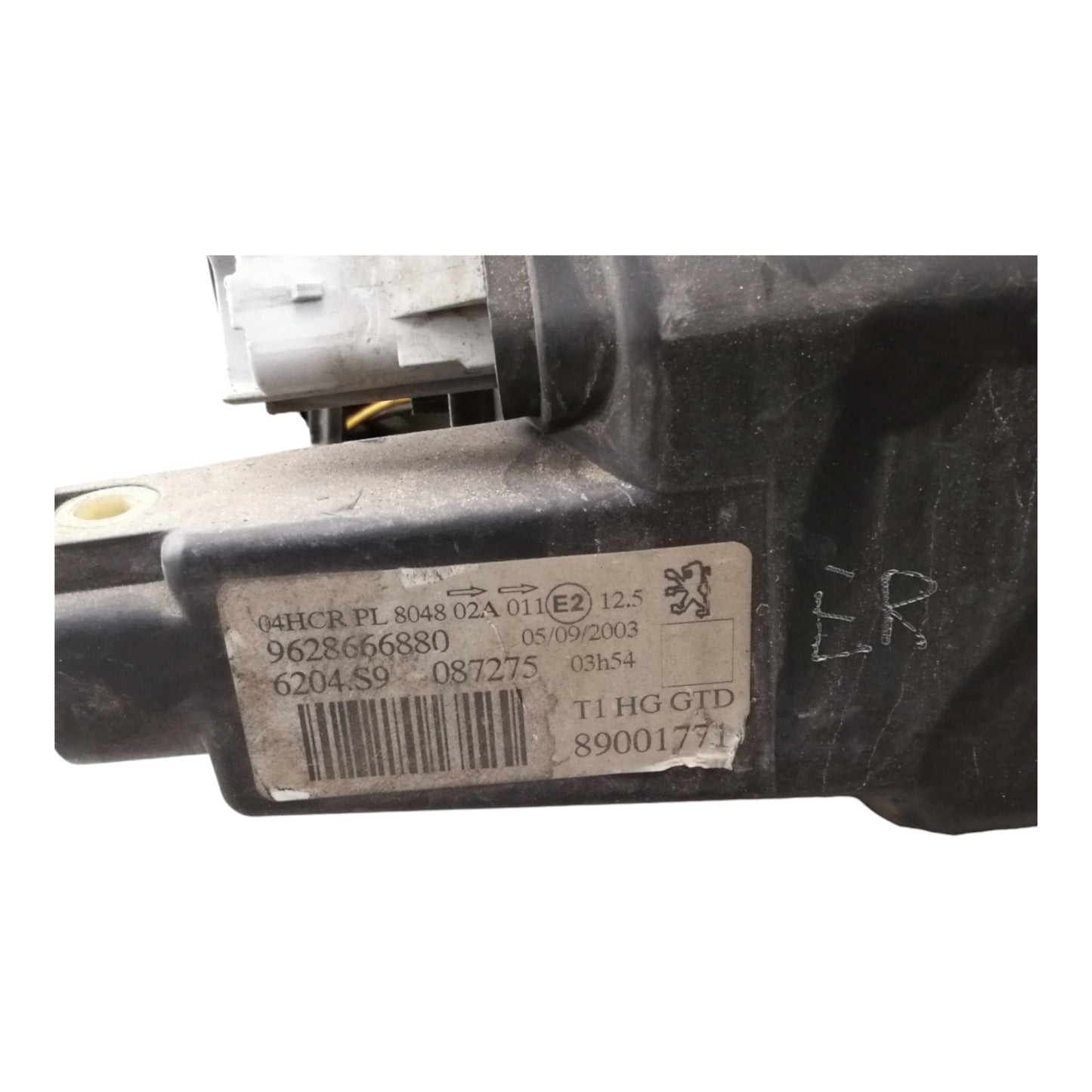Faro Proiettore Anteriore Sinistro PEUGEOT 206 Berlina SW