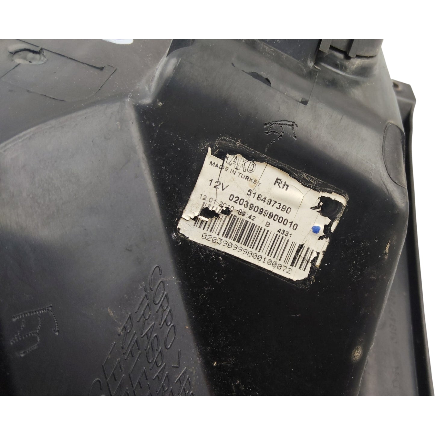 Fanale Stop Posteriore Destro FIAT PUNTO EVO 3-5 Porte