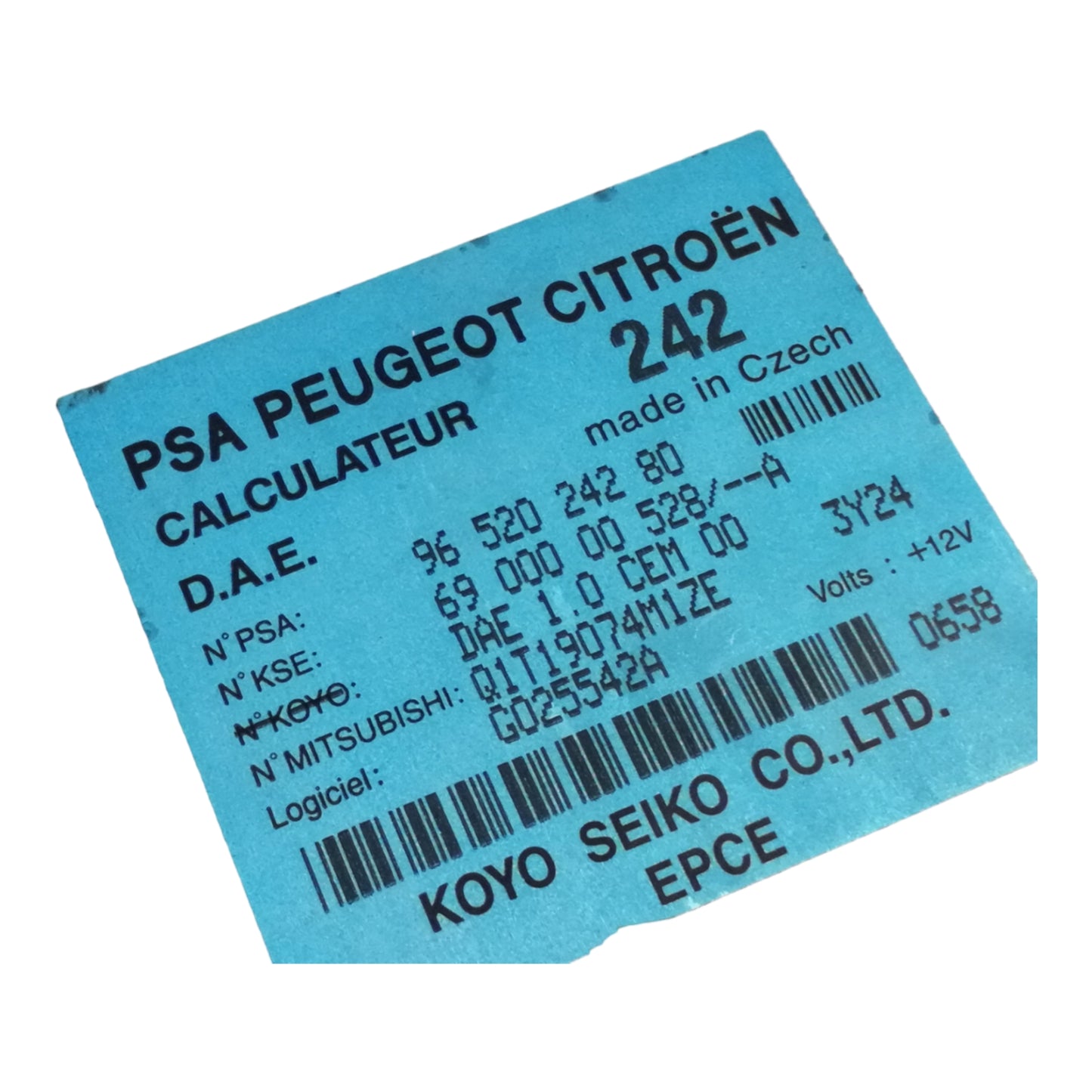 Centralina Servosterzo CITROEN C3/C2/C4 Benzina e Diesel