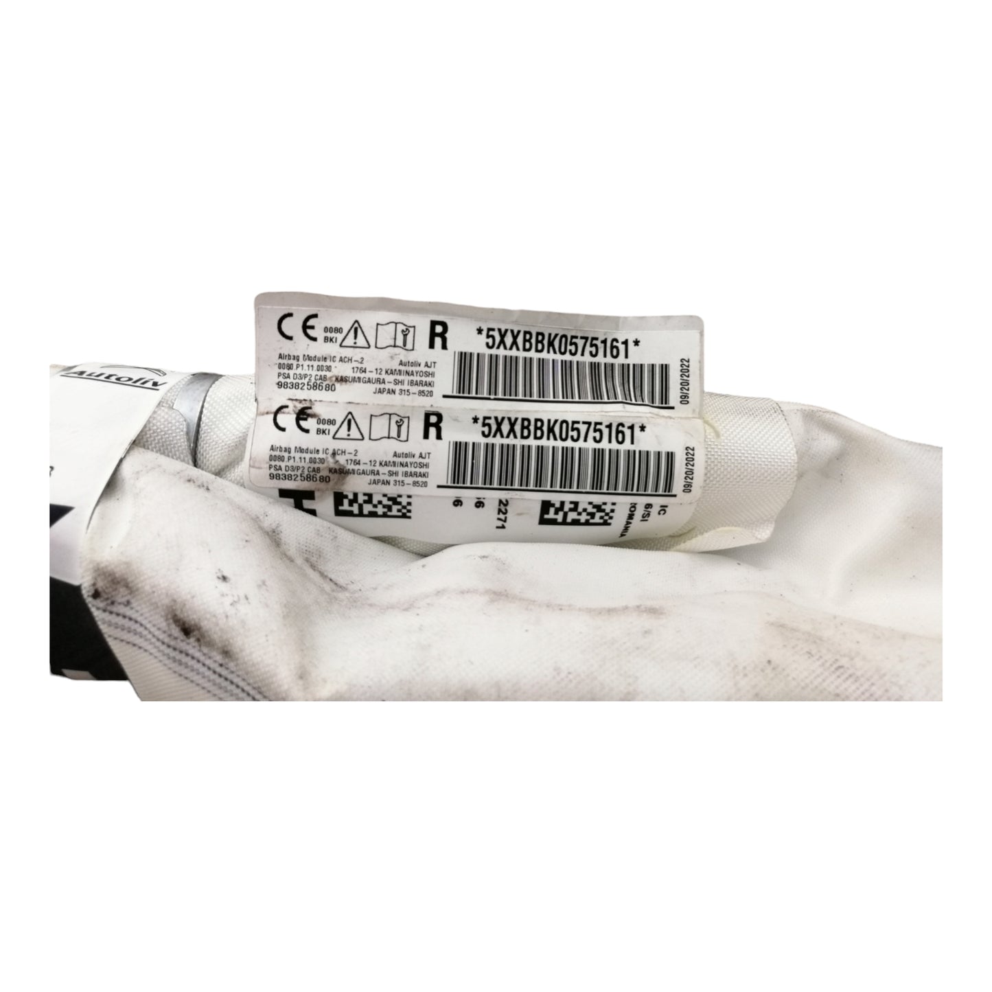 Airbag Tendina Destro PEUGEOT 2008 2 Serie 5 Porte