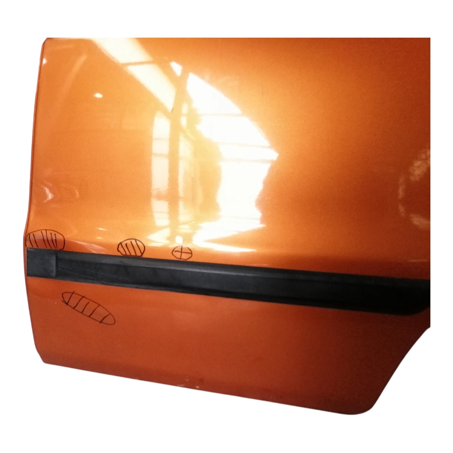 Porta Portiera Posteriore Sinistro FIAT PANDA 2 Serie