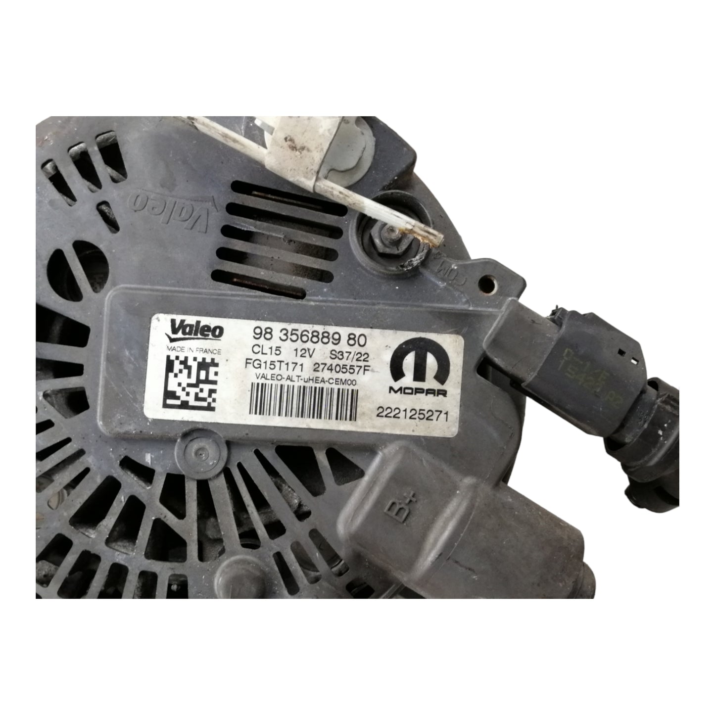 Alternatore PEUGEOT 2008 2 Serie 1.5 Diesel Motore YH01