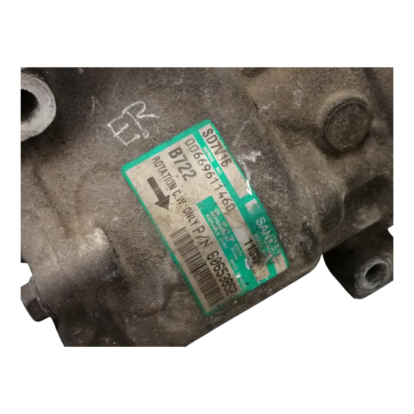Compressore Aria Condizionata Ac FIAT MULTIPLA 1 2 Serie 1.9 Diesel