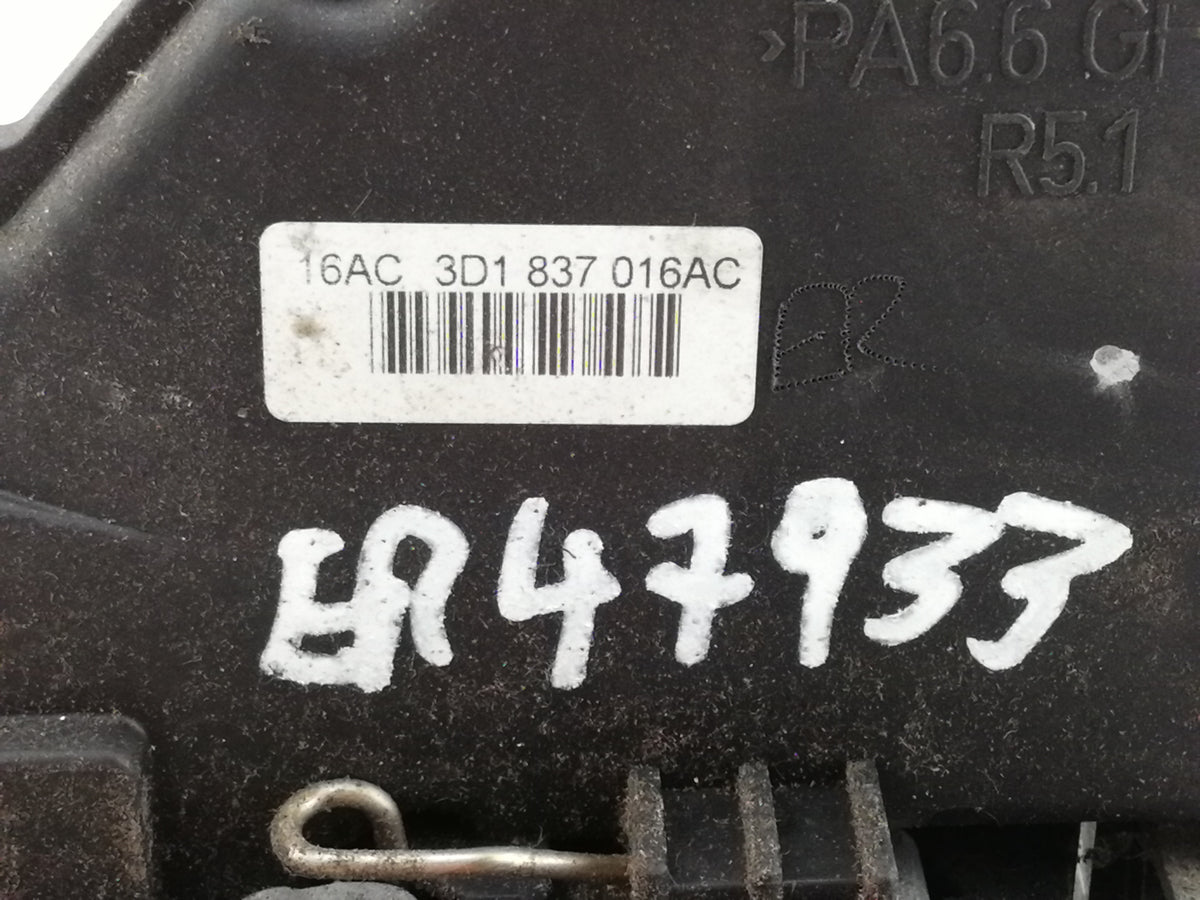 Serratura Porta Anteriore Destro VOLKSWAGEN GOLF 5 Serie/JETTA 3 Serie