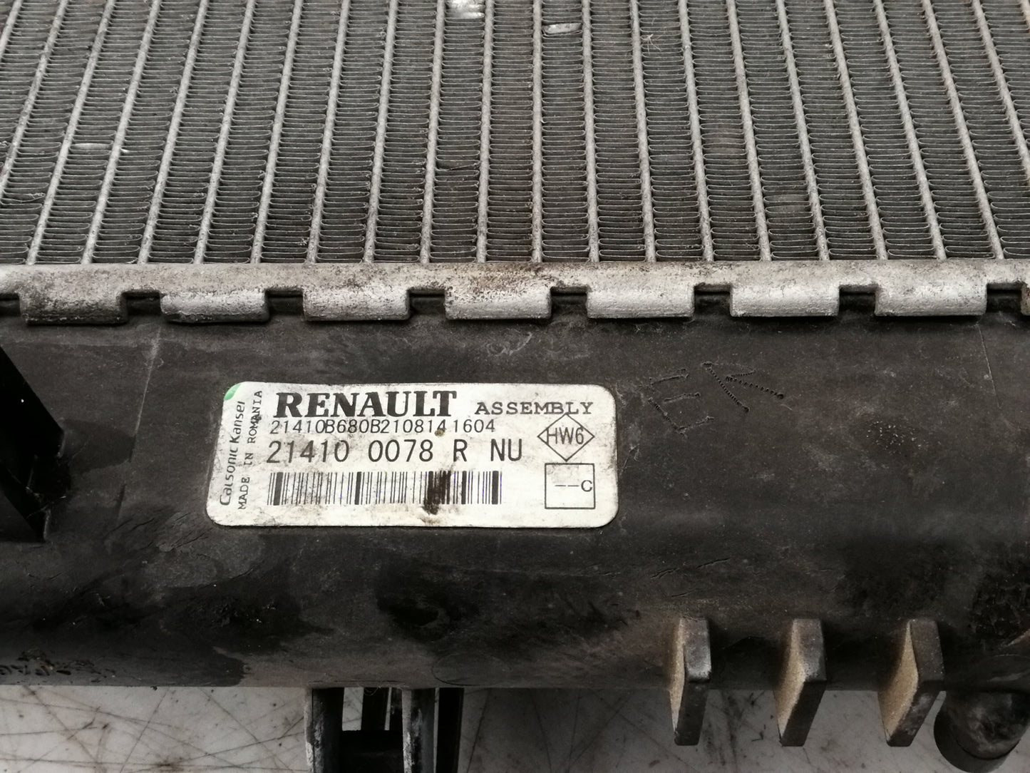 Radiatore Acqua Raffreddamento DACIA DUSTER 1 2 Serie/DOKKER/LODGY