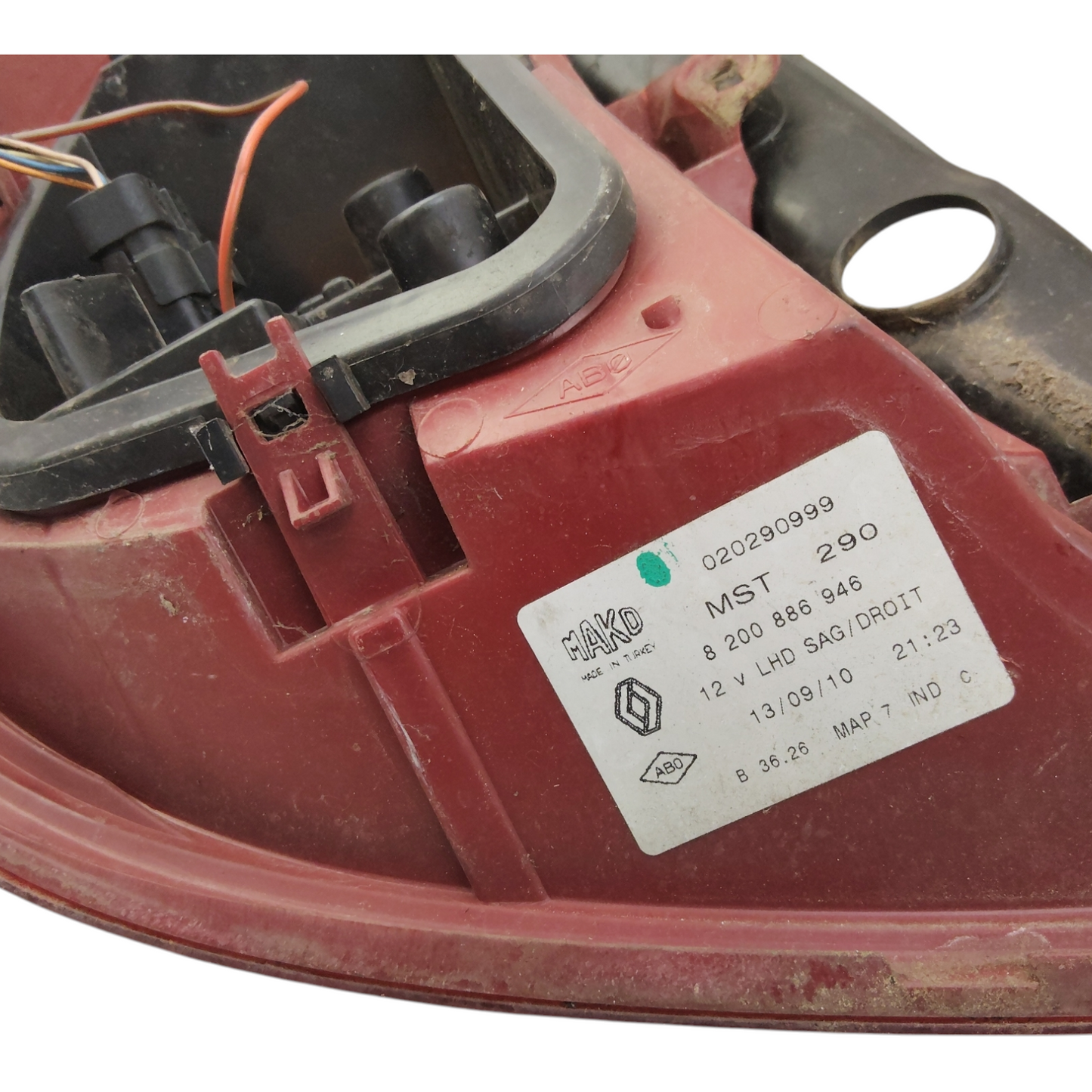 Fanale Stop Posteriore Destro RENAULT CLIO 3 Serie Restyling 3-5 Porte