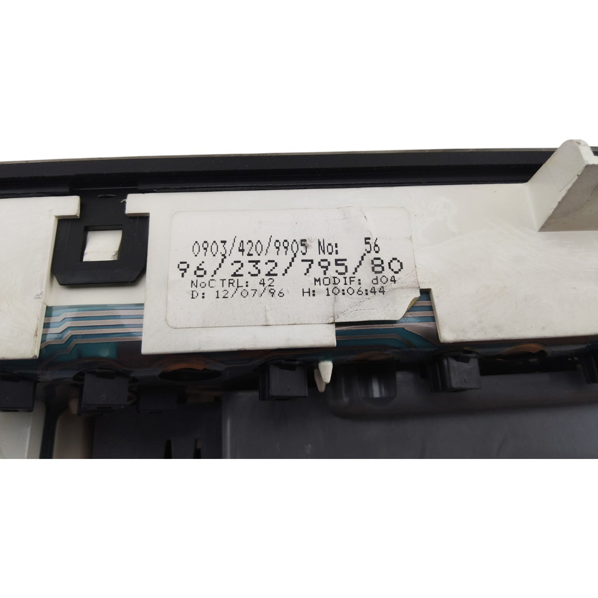 Quadro Strumenti PEUGEOT 106 2 Serie 1.1 Benzina