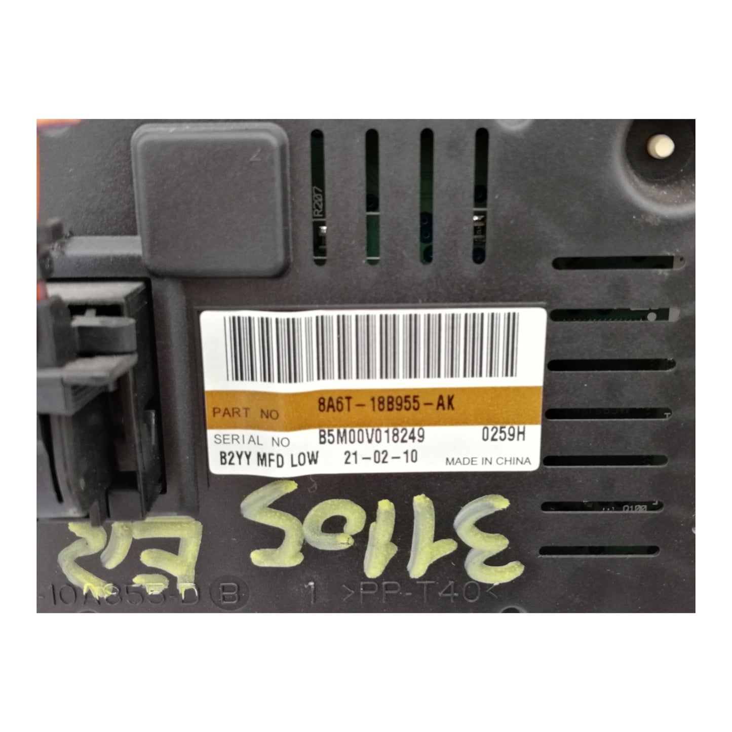 Display Check Control FORD FIESTA 6 Serie Berlina Benzina Diesel GPL