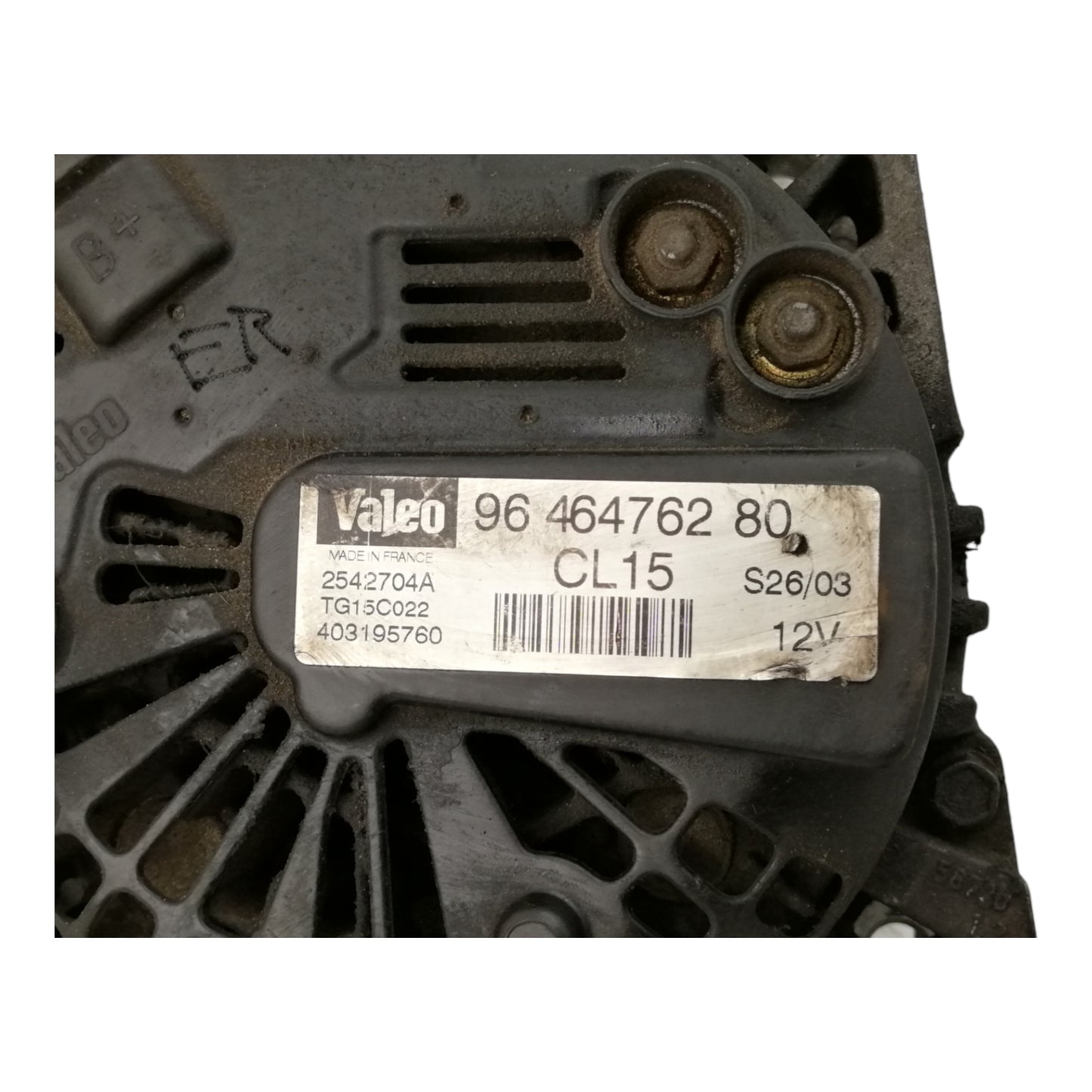 Alternatore CITROEN C3 PICASSO/C3 1 2 Serie/C5 2 3 Serie Diesel
