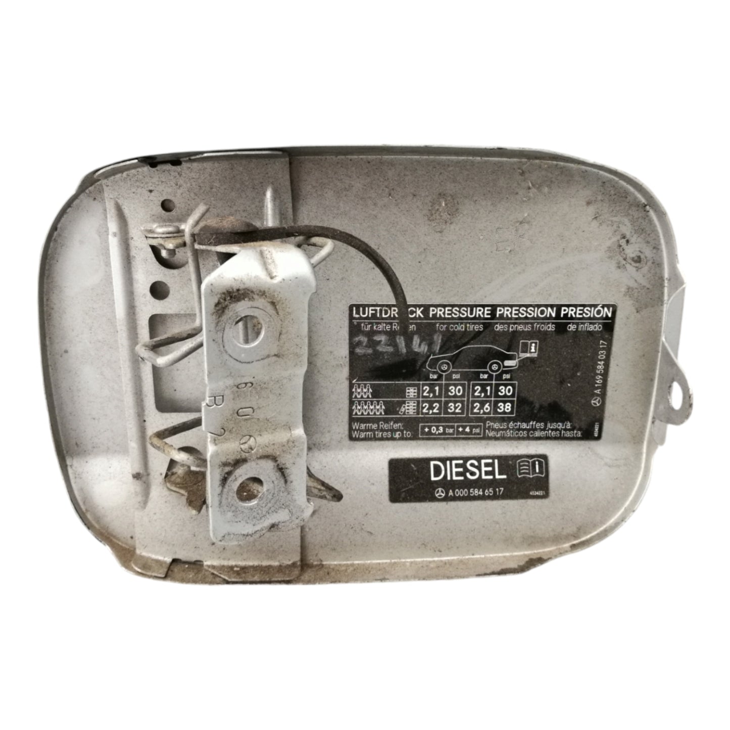 Sportello Carburante Posteriore MERCEDES CLASSE A W169/CLASSE B W245