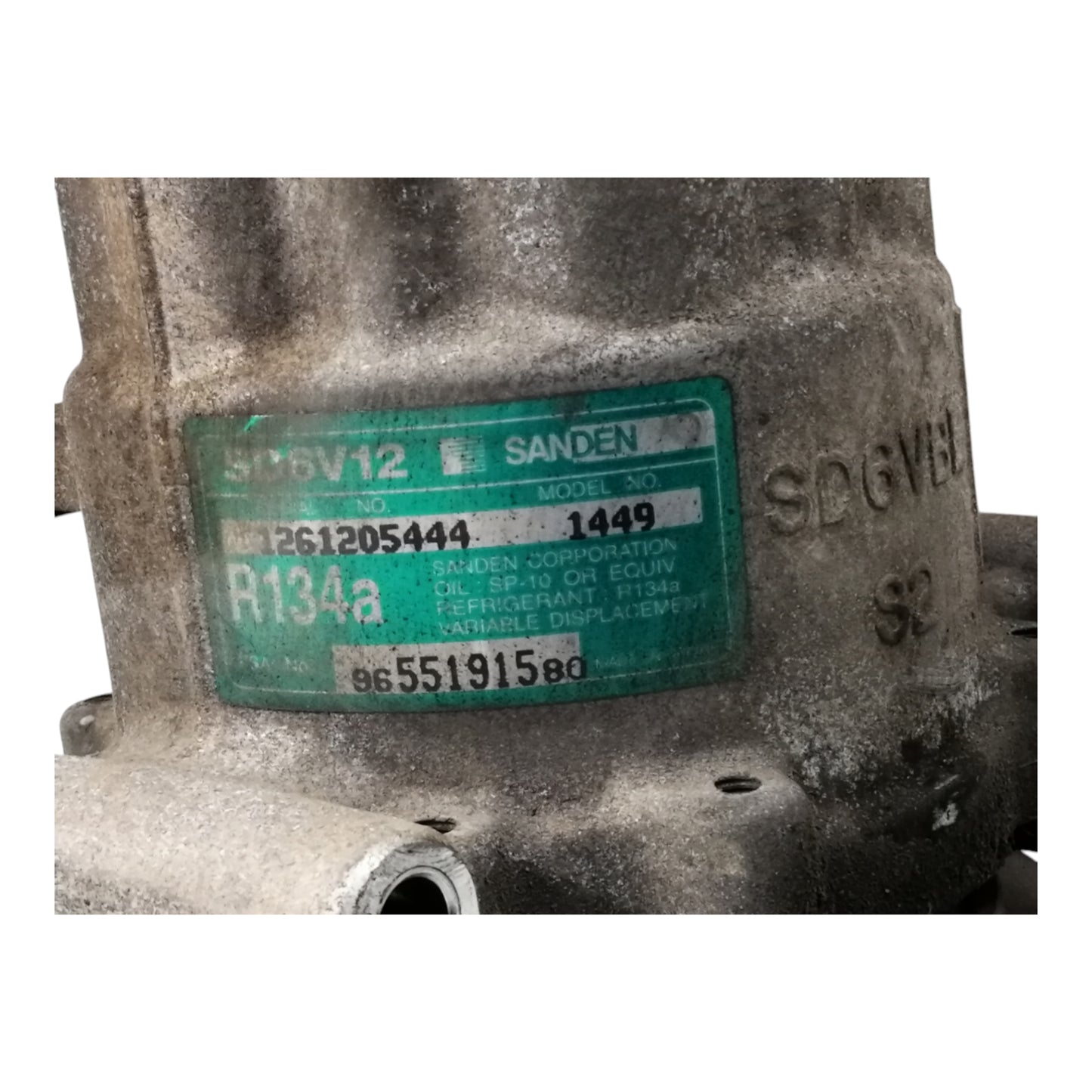 Compressore Aria Condizionata Ac PEUGEOT 206 Berlina SW CC/307 1 Serie