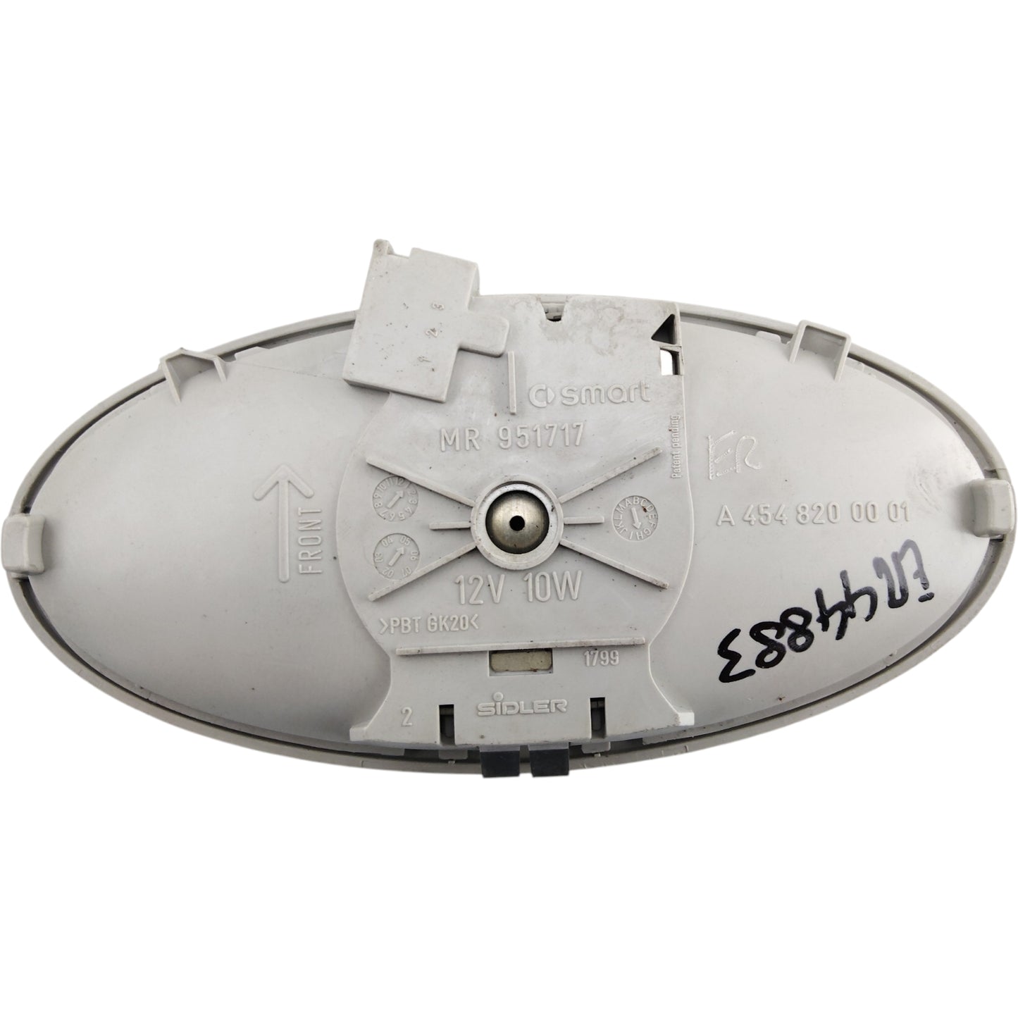 Luce Cortesia Plafoniera Abitacolo Anteriore SMART FORFOUR 454