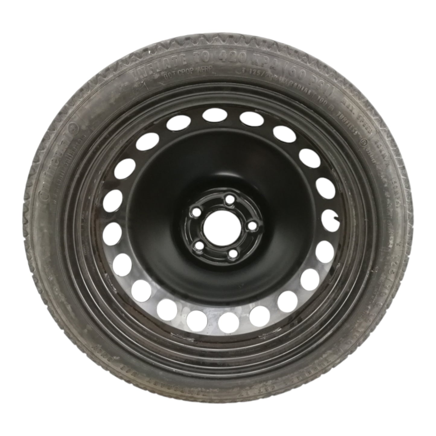 Cerchio Ruota di Scorta AUDI A4 8K2 - Raggio 19 ET29 5 Fori -