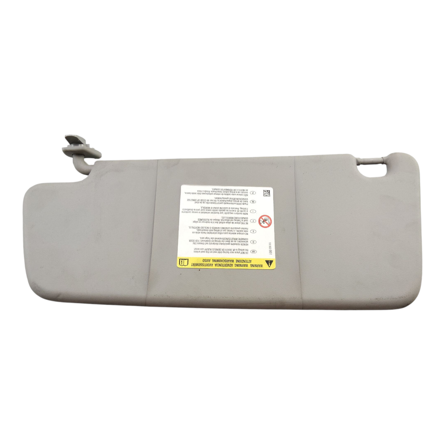 Pannello Alette Parasole Destro OPEL MERIVA B