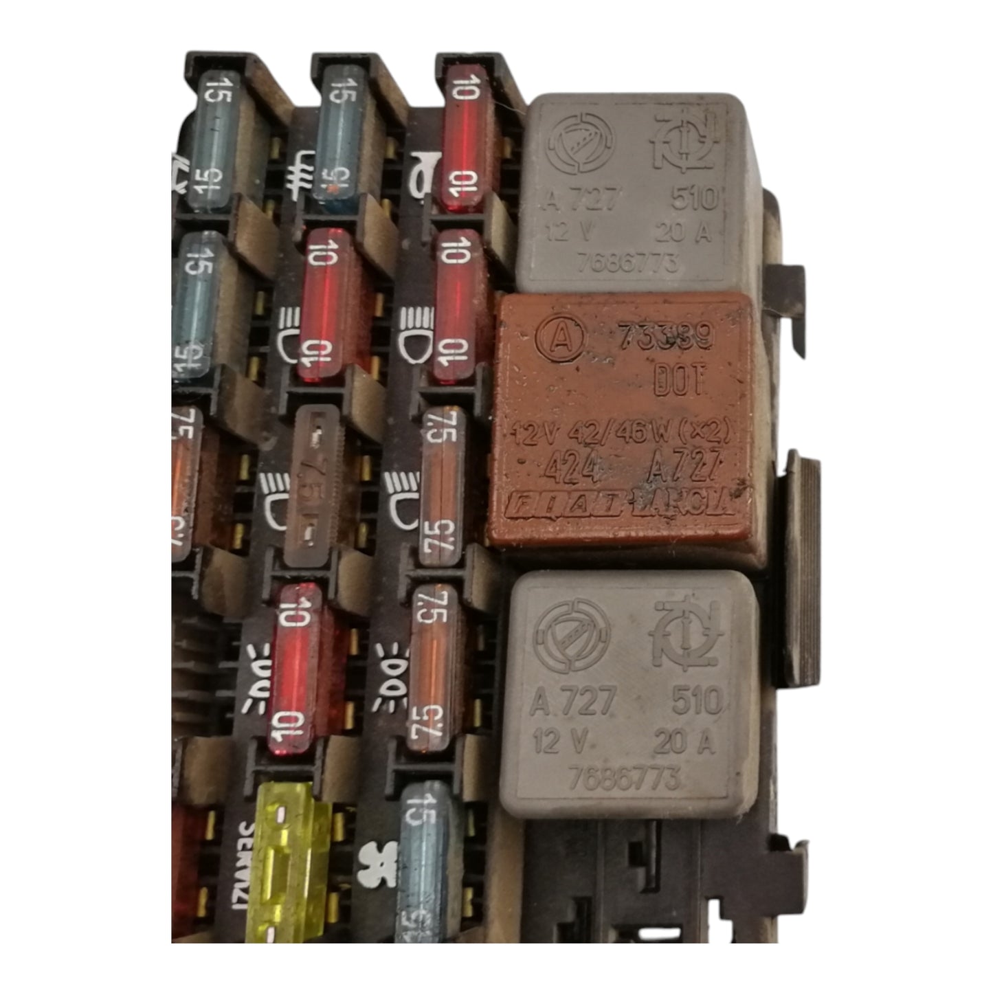 Scatola Porta Fusibili FIAT PANDA 1 Serie 1.1 Benzina MOTORE 187A1000